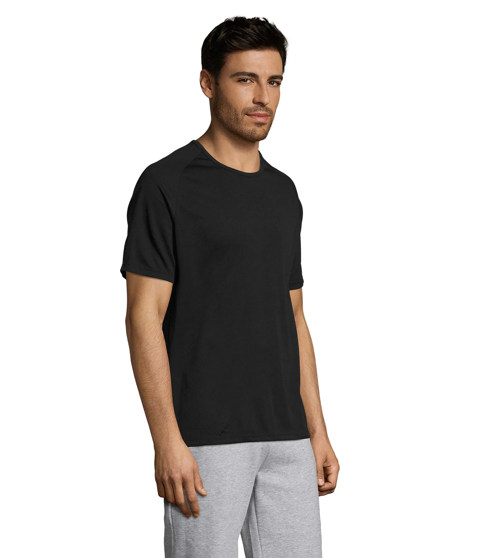 Sporty Nero indossata lato