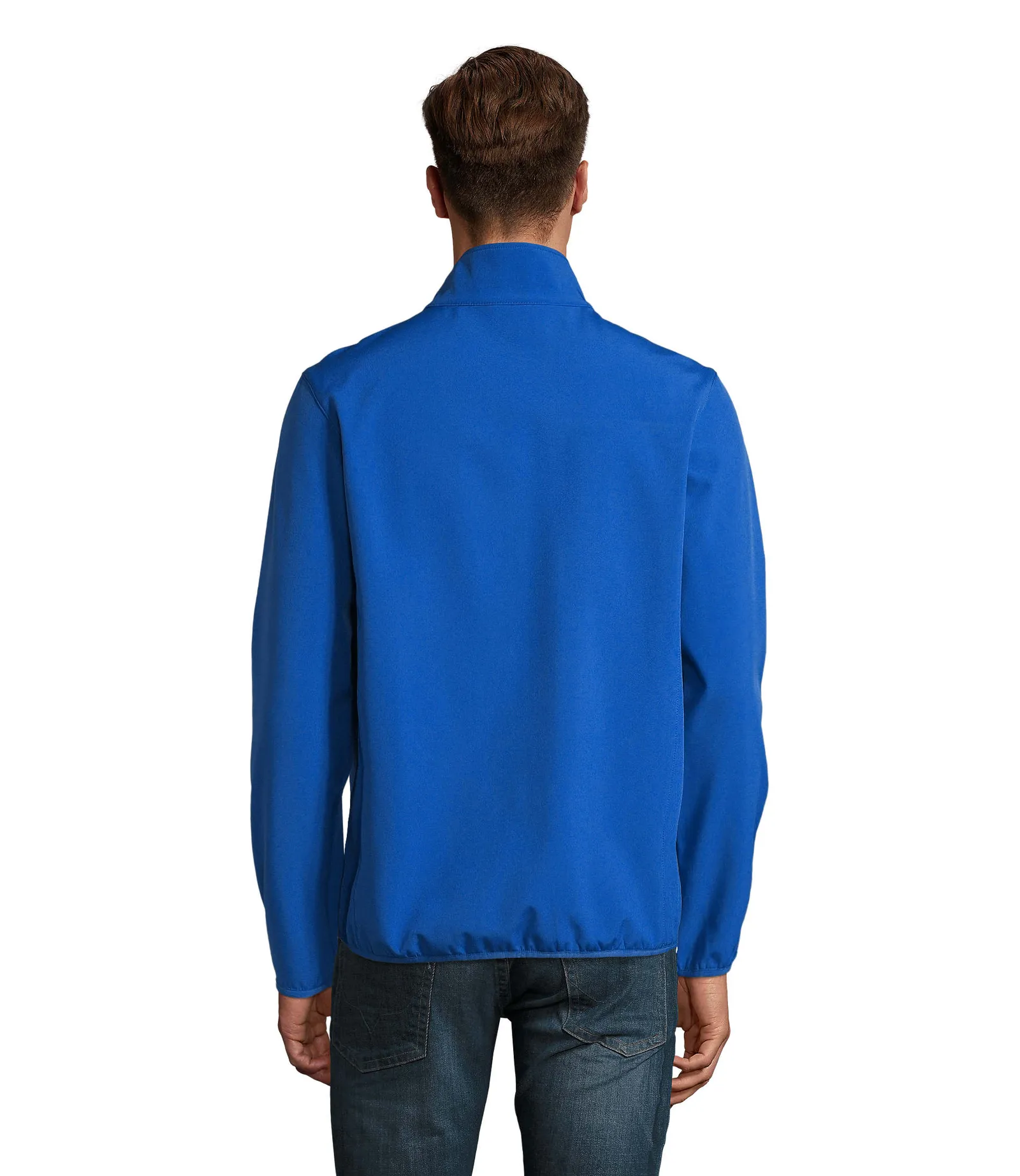 Softshell SOL'S Radian Men, Royal blue, su modello, retro