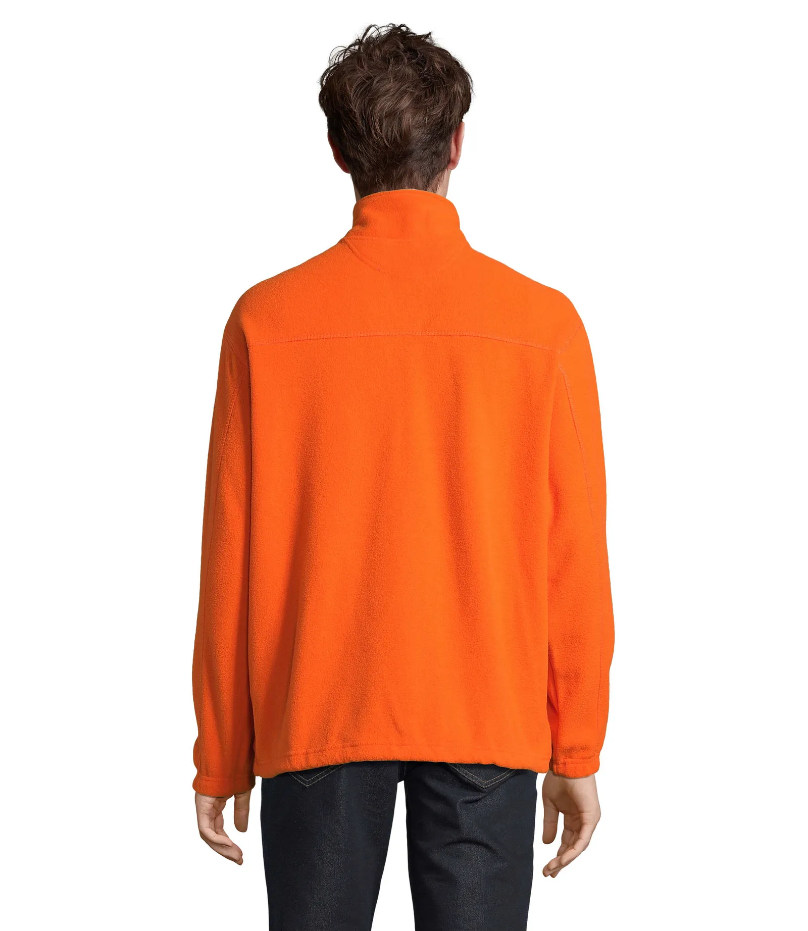 Pile SOL'S North, Orange, su modello, retro