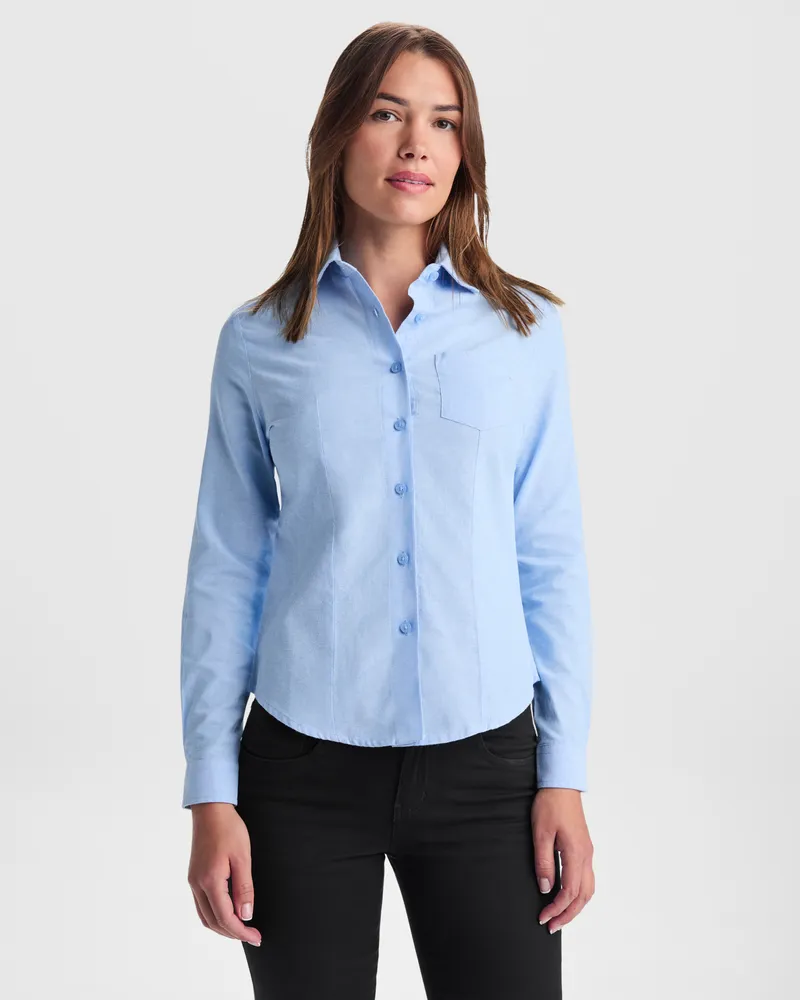 Camicia manica lunga Roly Oxford Woman