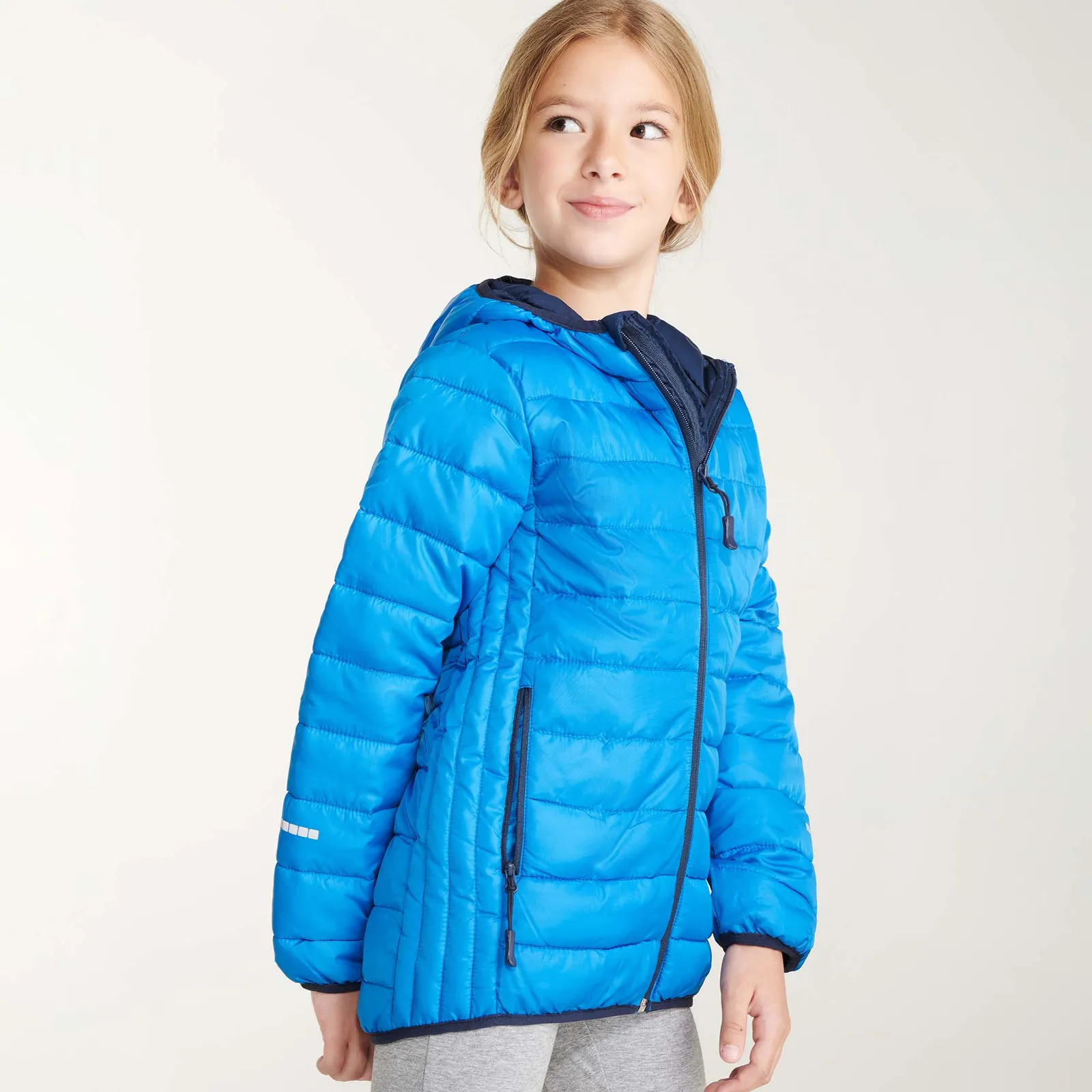 Giubbotto Roly Norway Sport, Blu Reale/Blu Marino, dettaglio