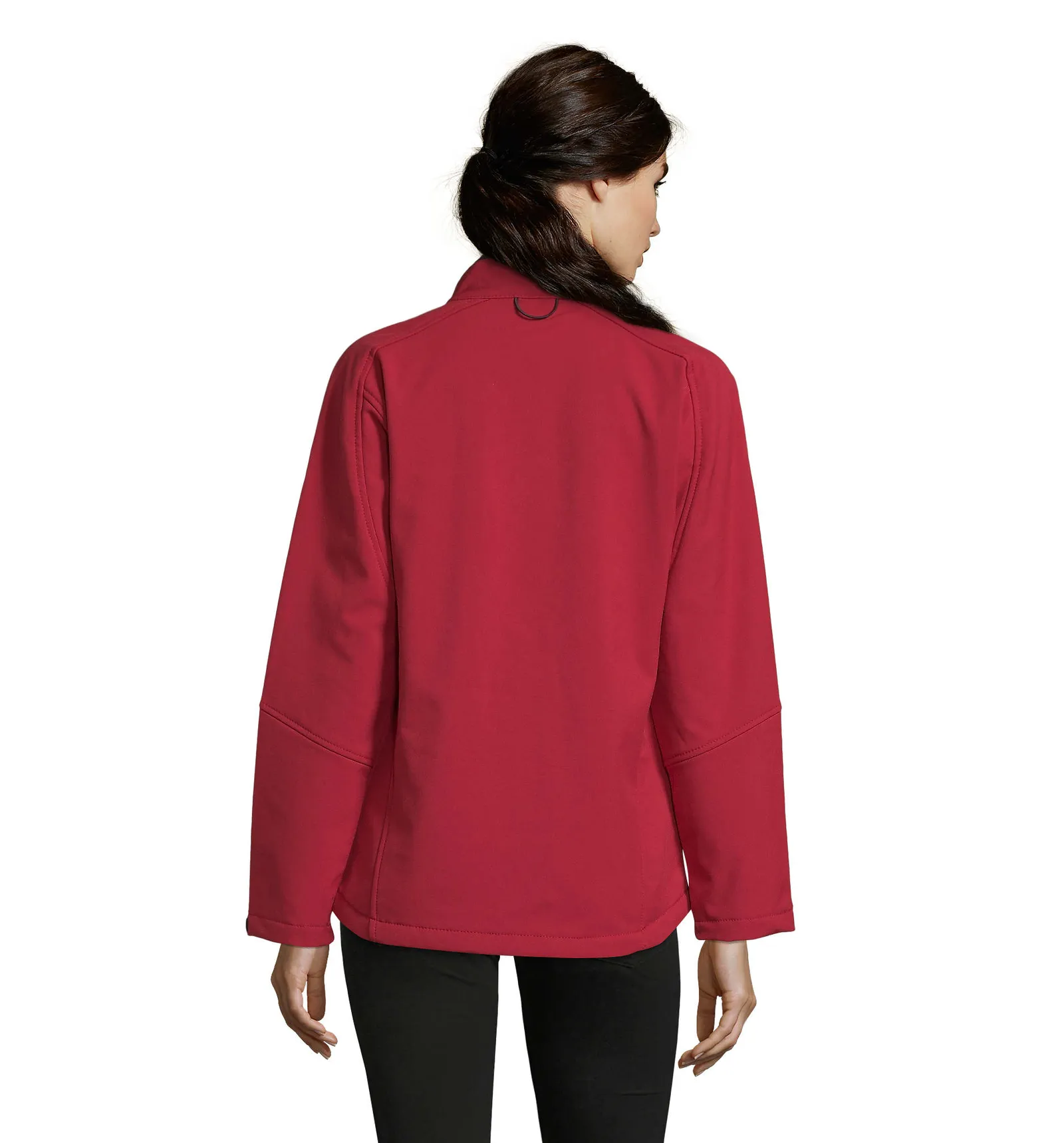 Softshell SOL'S Roxy, Pepper red, su modello, retro