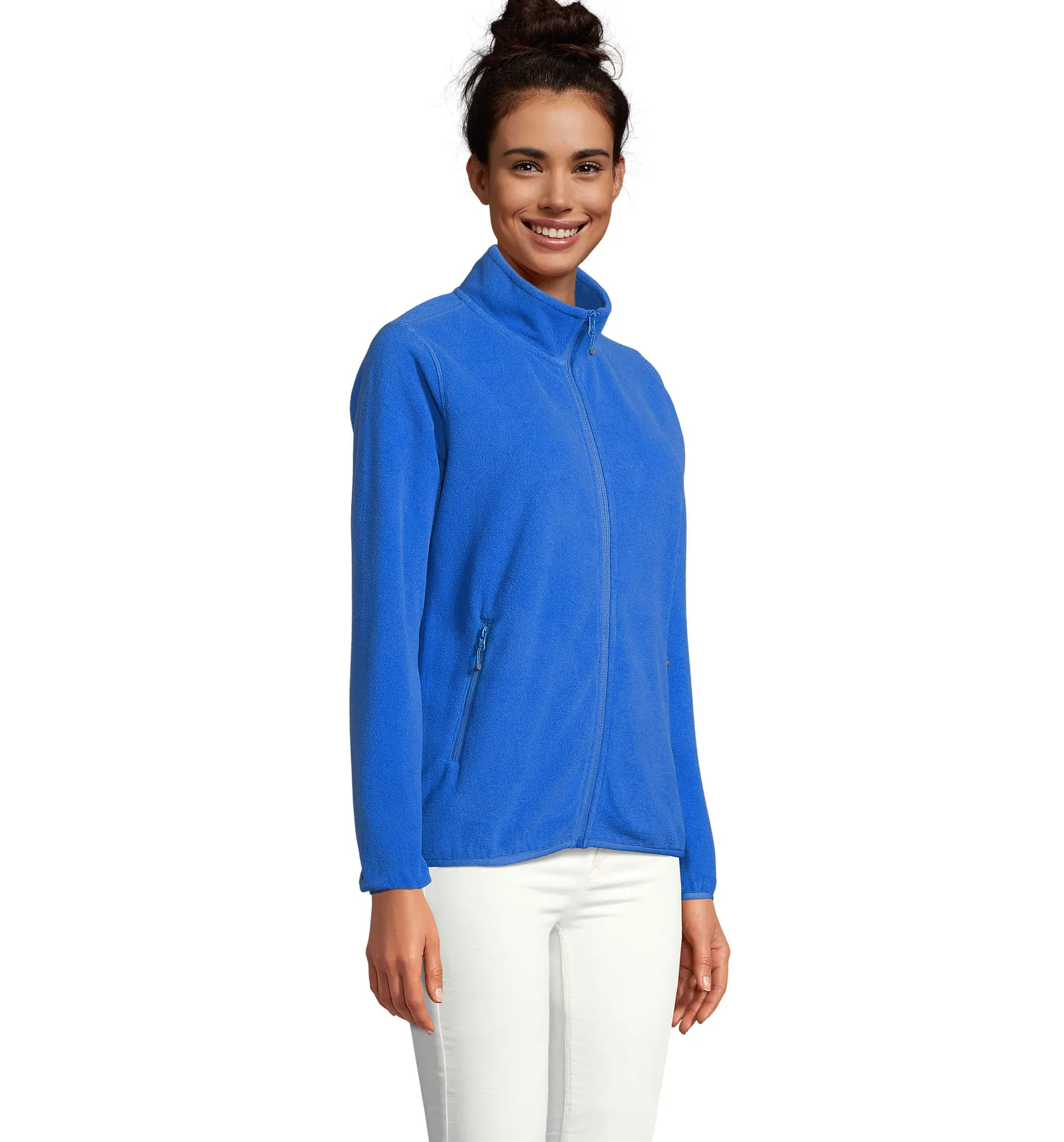 Pile SOL'S Factor Women, Royal blue, su modello, lato