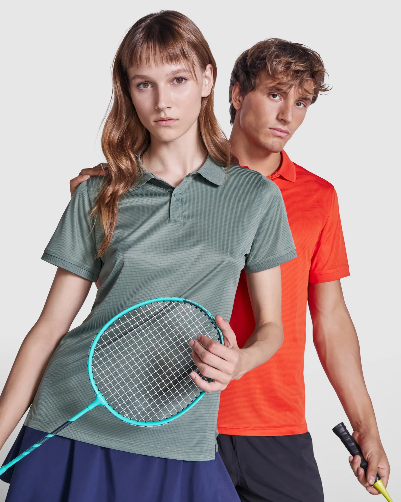 Polo tecnica Roly Tormo Woman, Verde Laurel, dettaglio