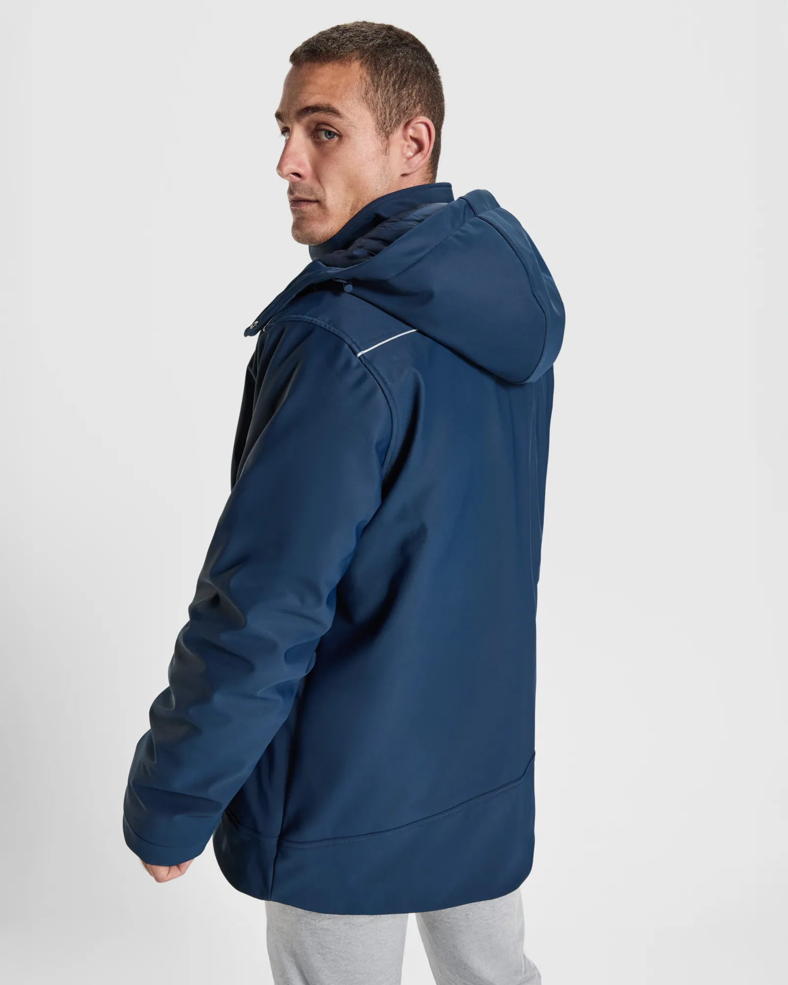 Parka Roly Emin, Blu Navy, dettaglio