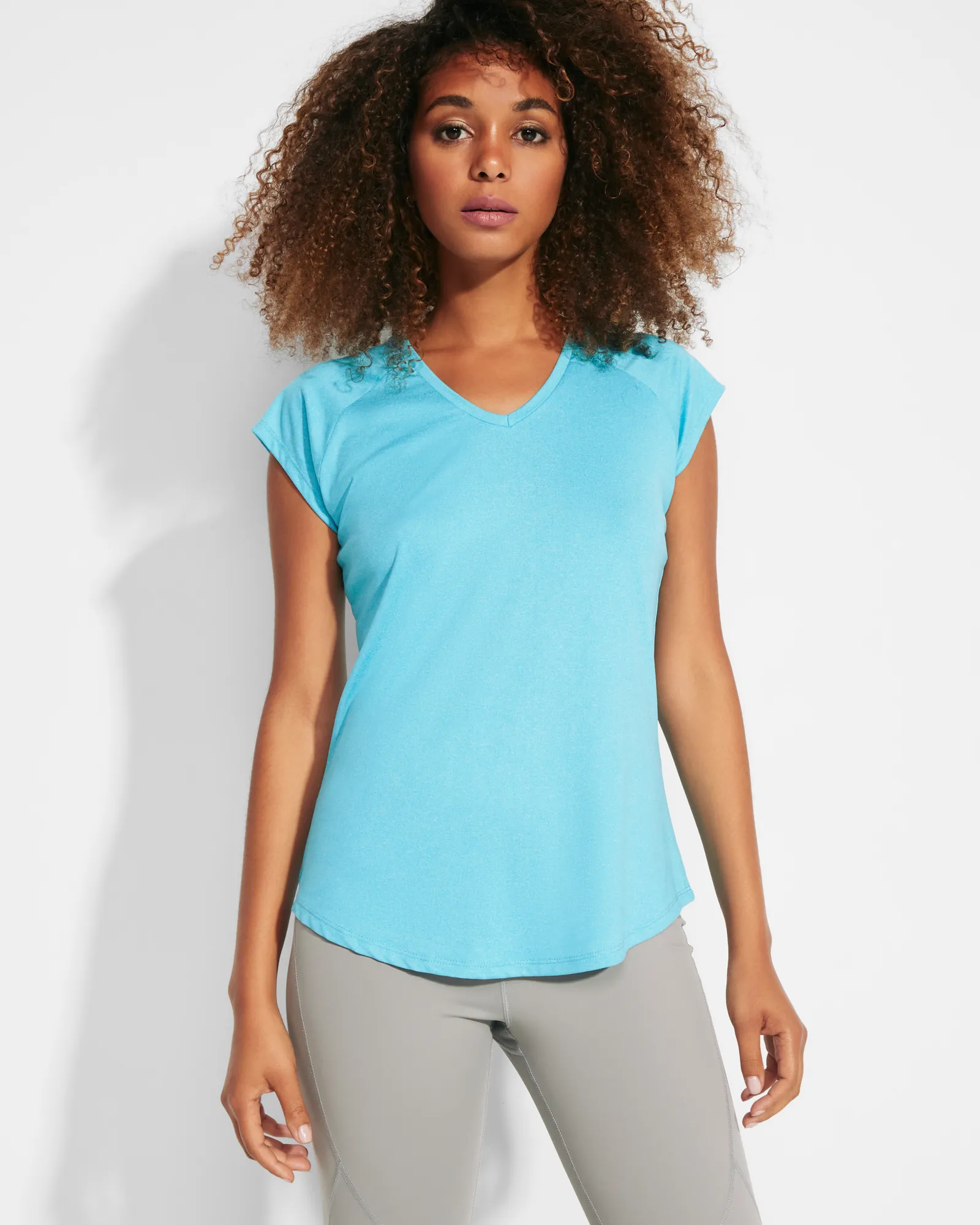 T-shirt tecnica Roly Avus, Turchese Vigorè