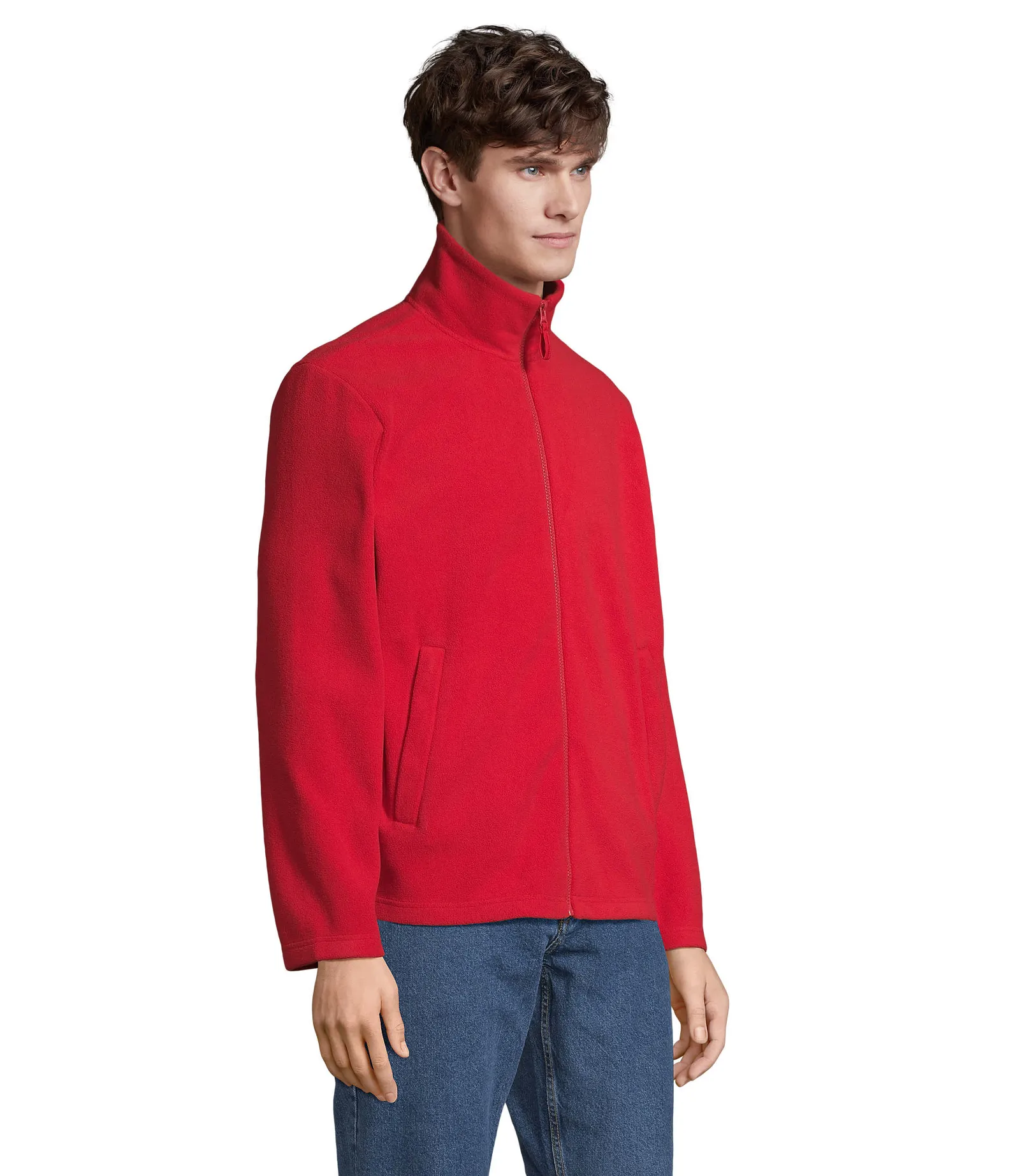 Pile SOL'S Nitro, Red, su modello, lato