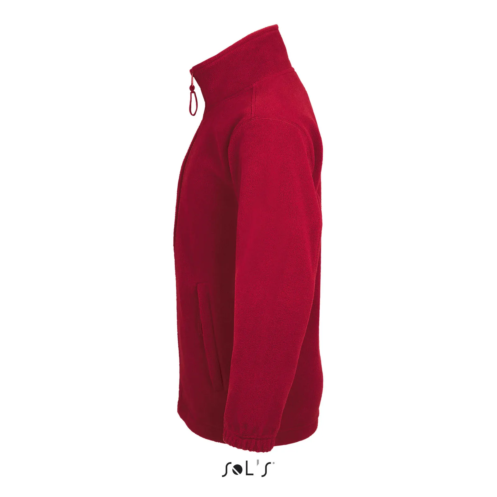 Pile SOL'S North Kids, Red, su modello, lato