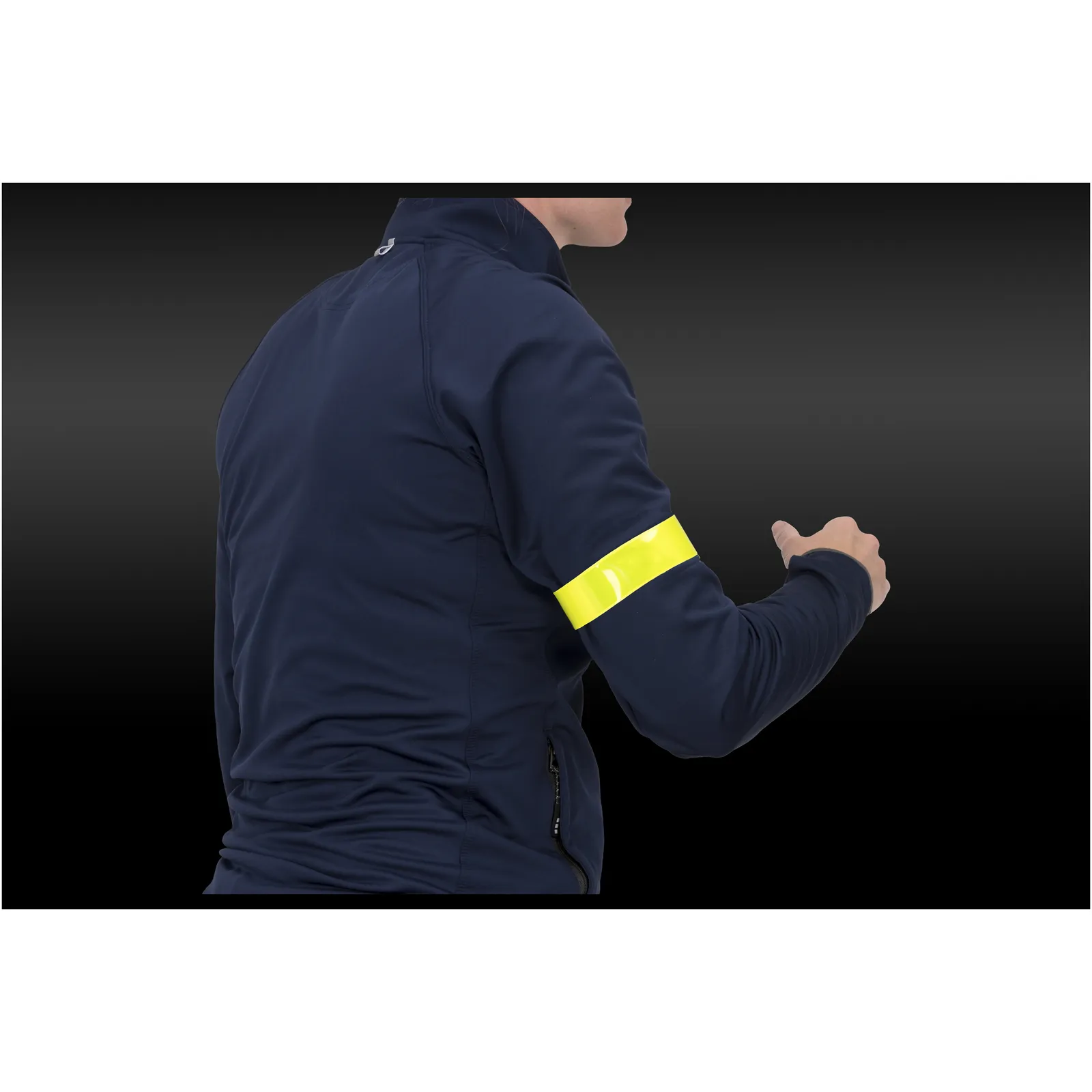 Fascia riflettente Mats Giallo fluo dettaglio 1