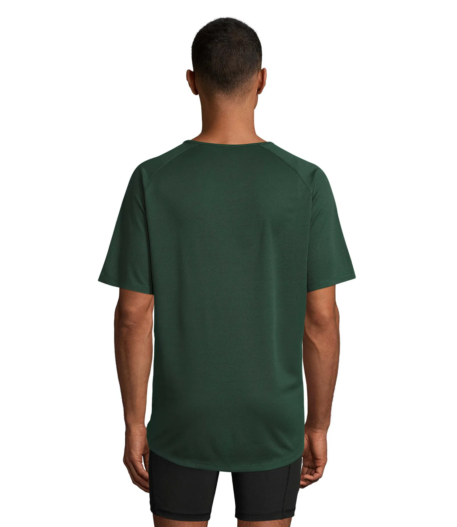 Sporty Verde bosco indossata retro