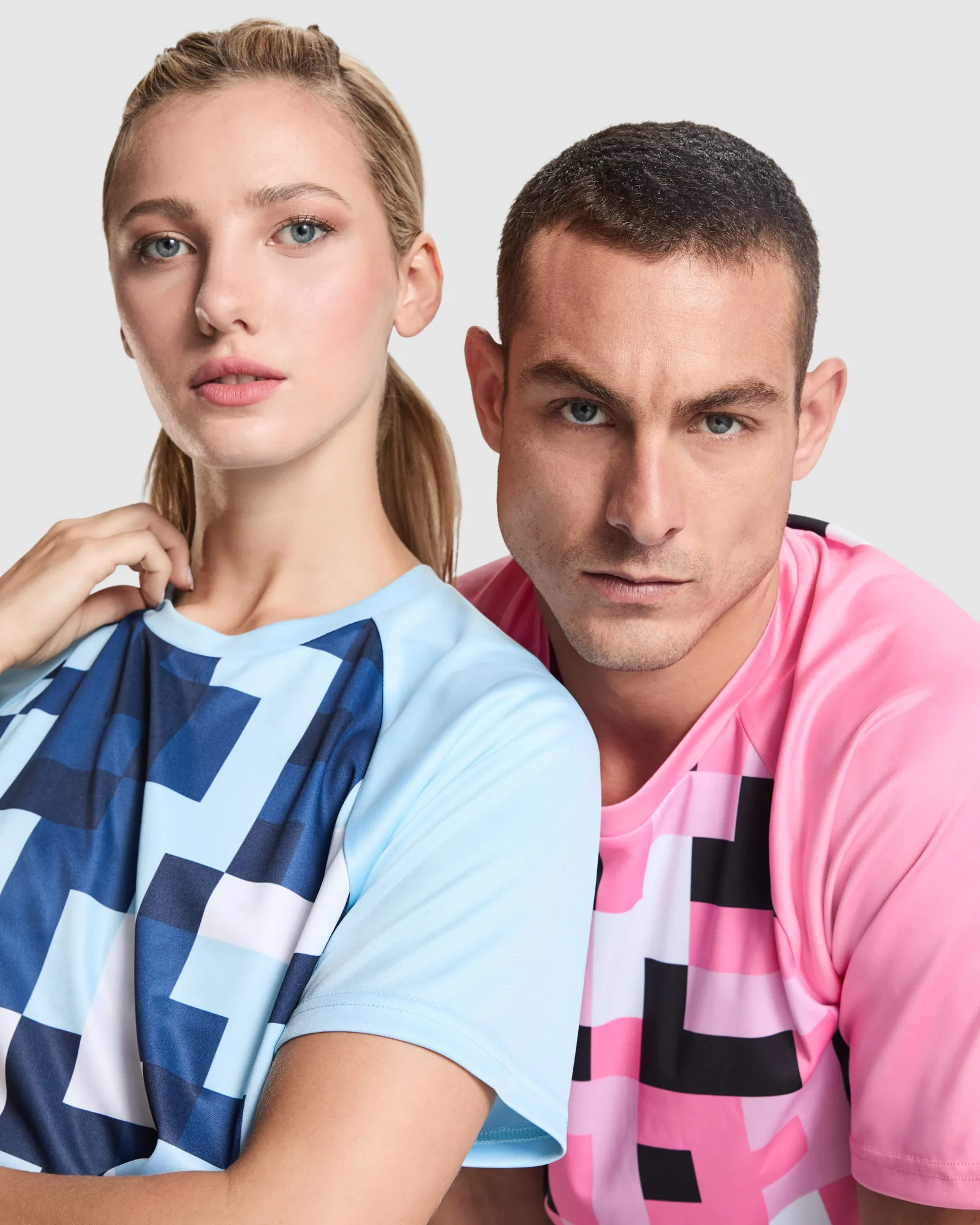 T-shirt tecnica Roly Ventor, Rosa Seda, dettaglio 2