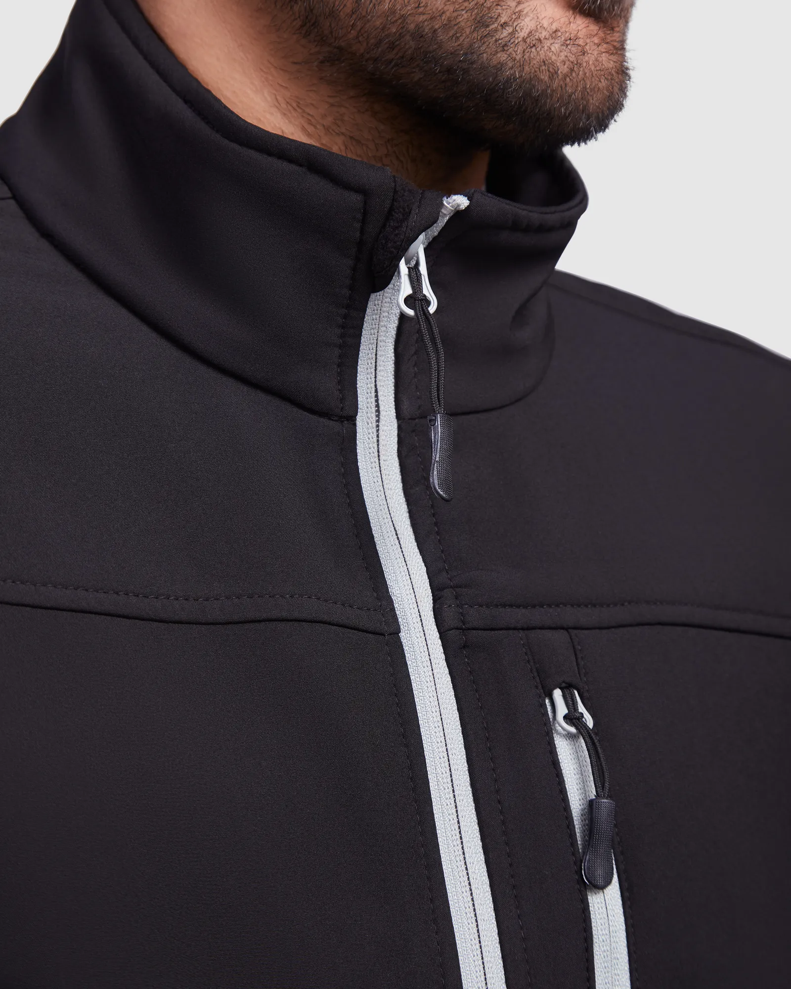 Softshell Roly Antartida, Nero, dettaglio 5