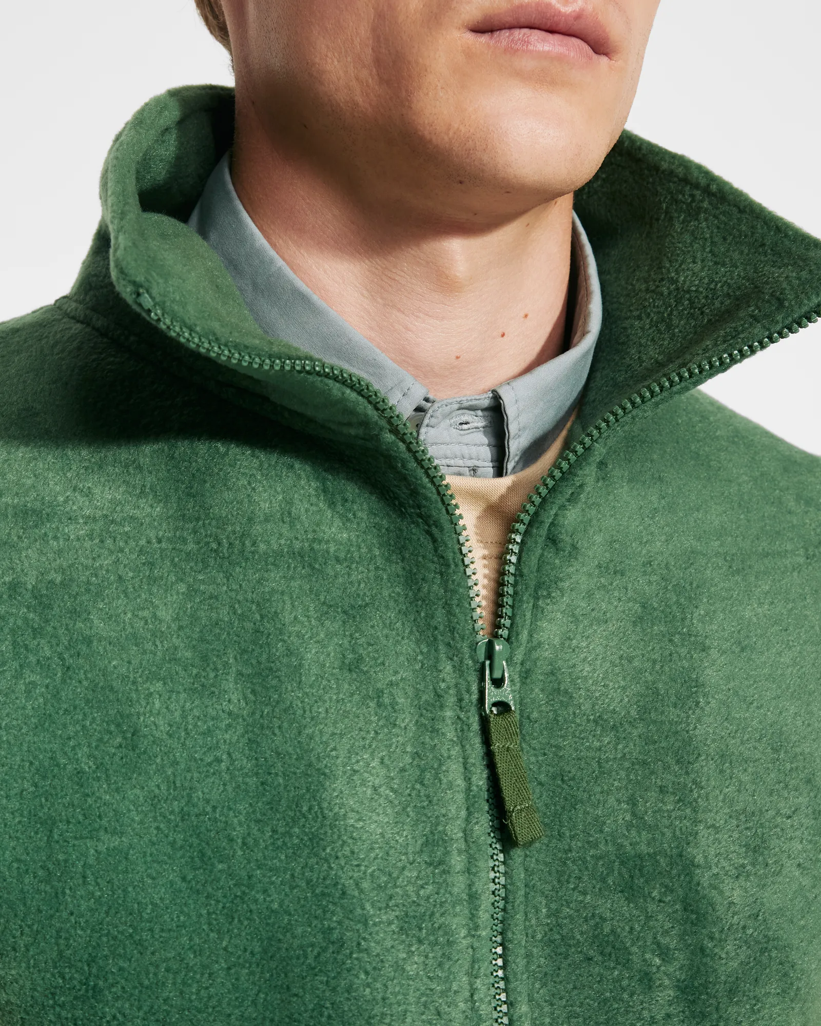 Gilet Roly Bellagio, Verde Salvia, dettaglio 3