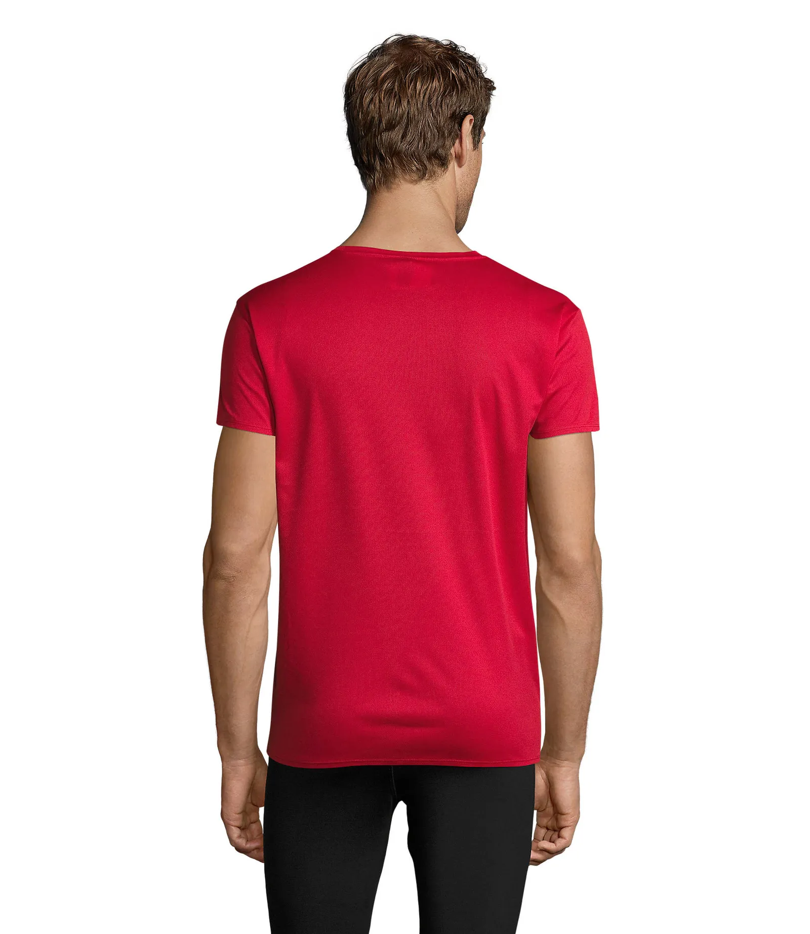 Sprint Rosso indossata retro