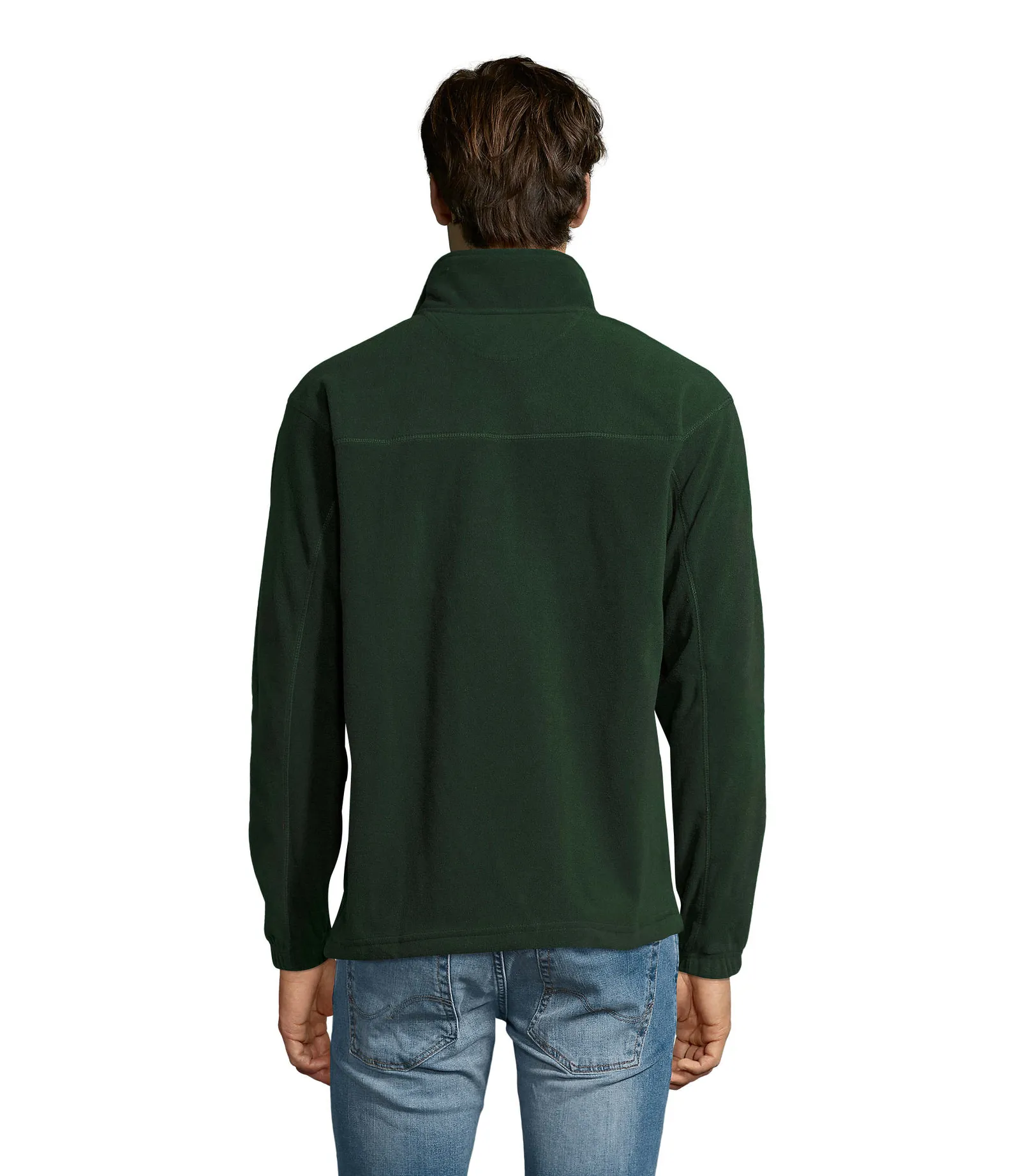 Pile SOL'S North, Fir green, su modello, retro