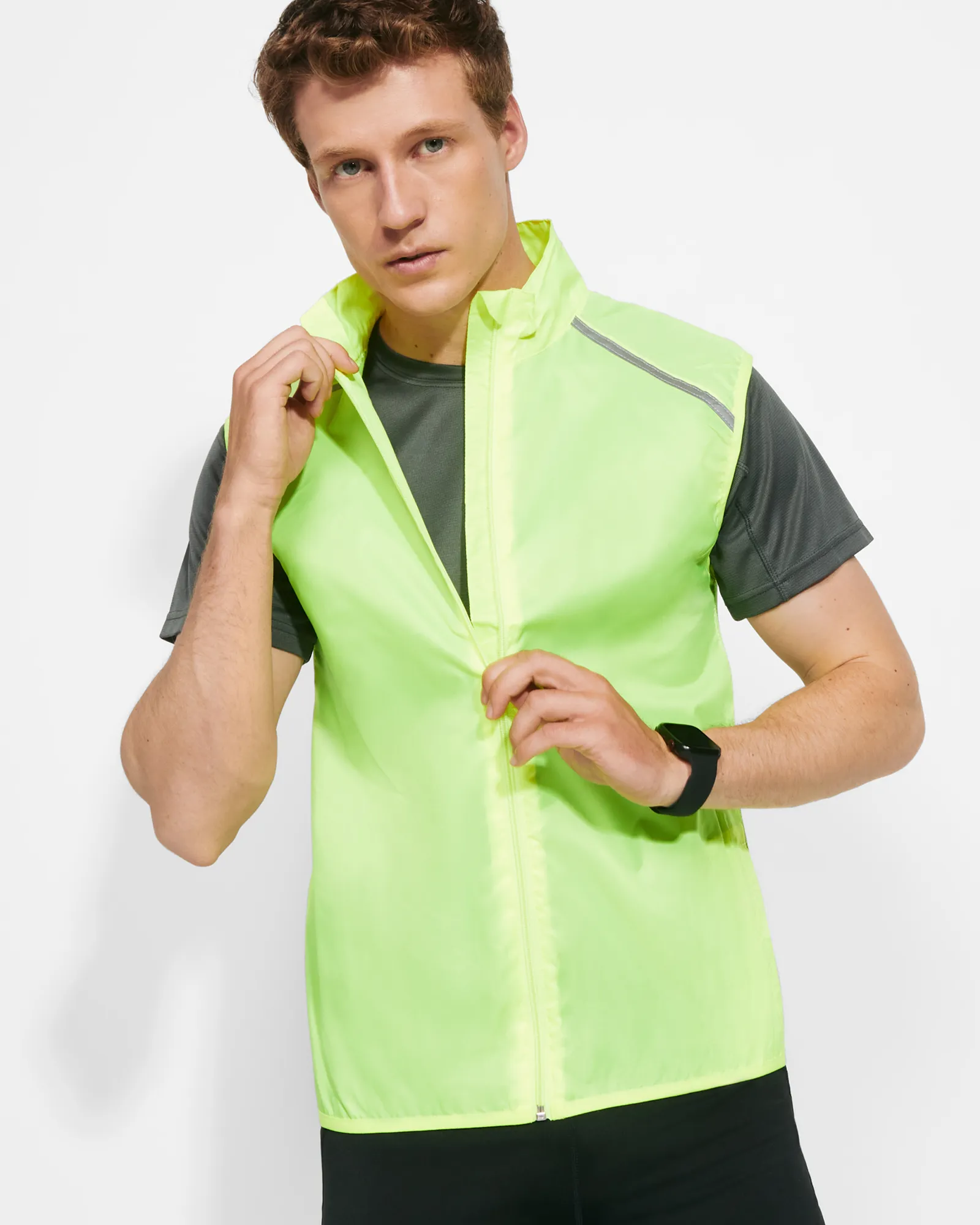Gilet Roly Jannu, Giallo Fluo