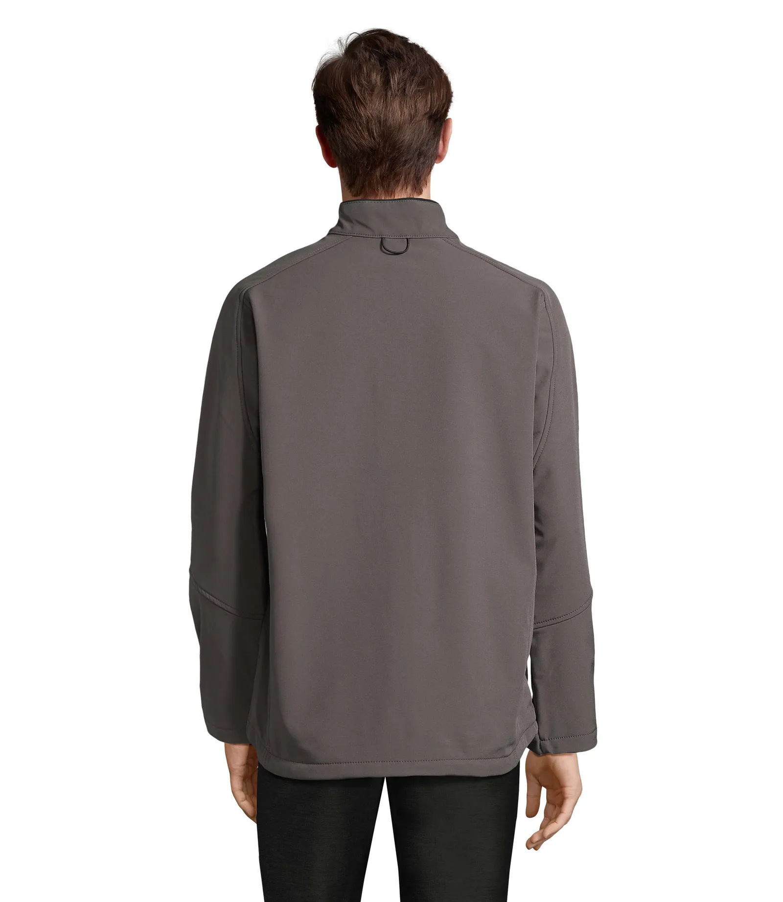 Softshell SOL'S Relax, Charcoal grey, su modello, retro