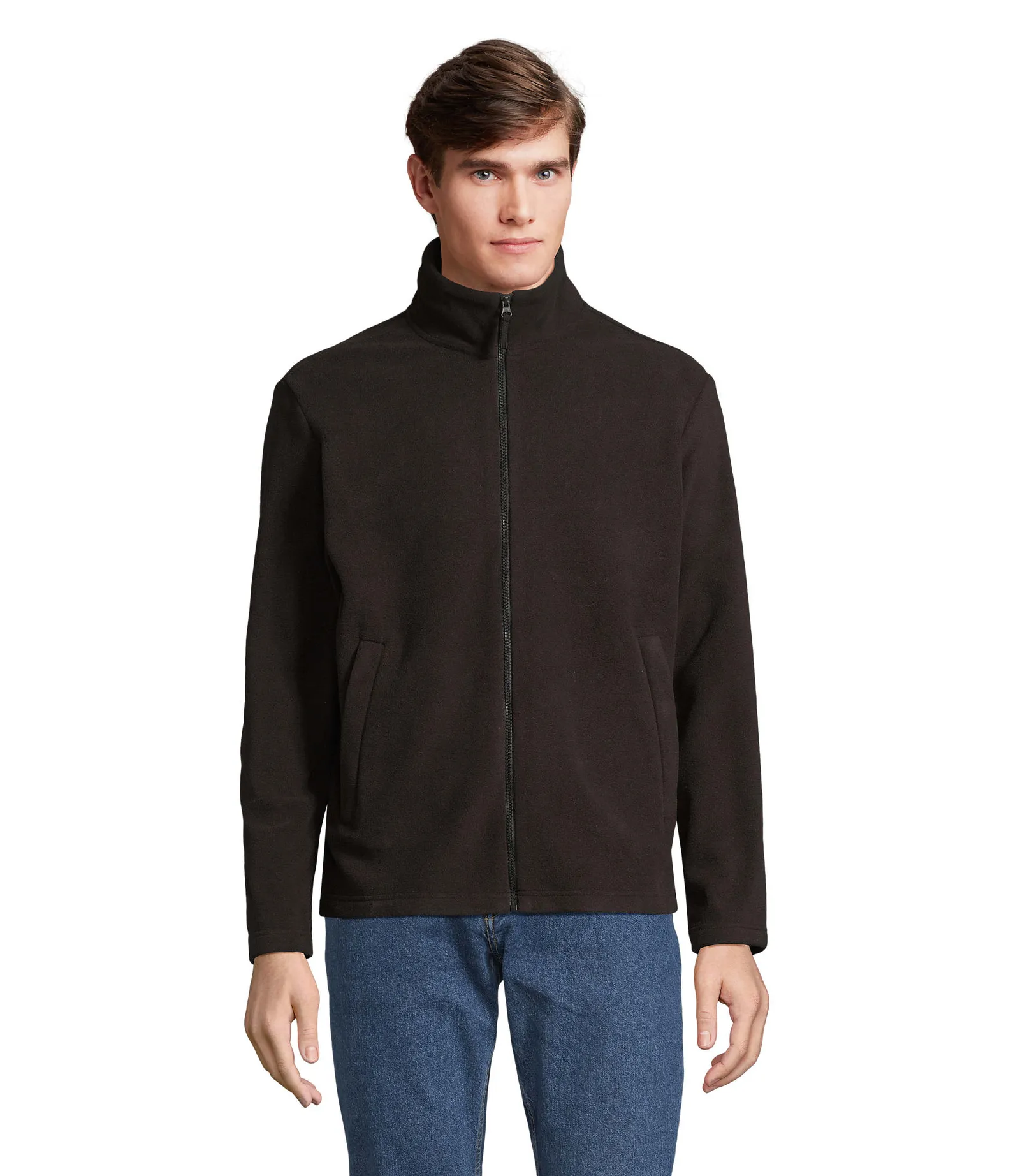 Pile SOL'S Nitro, Black, su modello, fronte