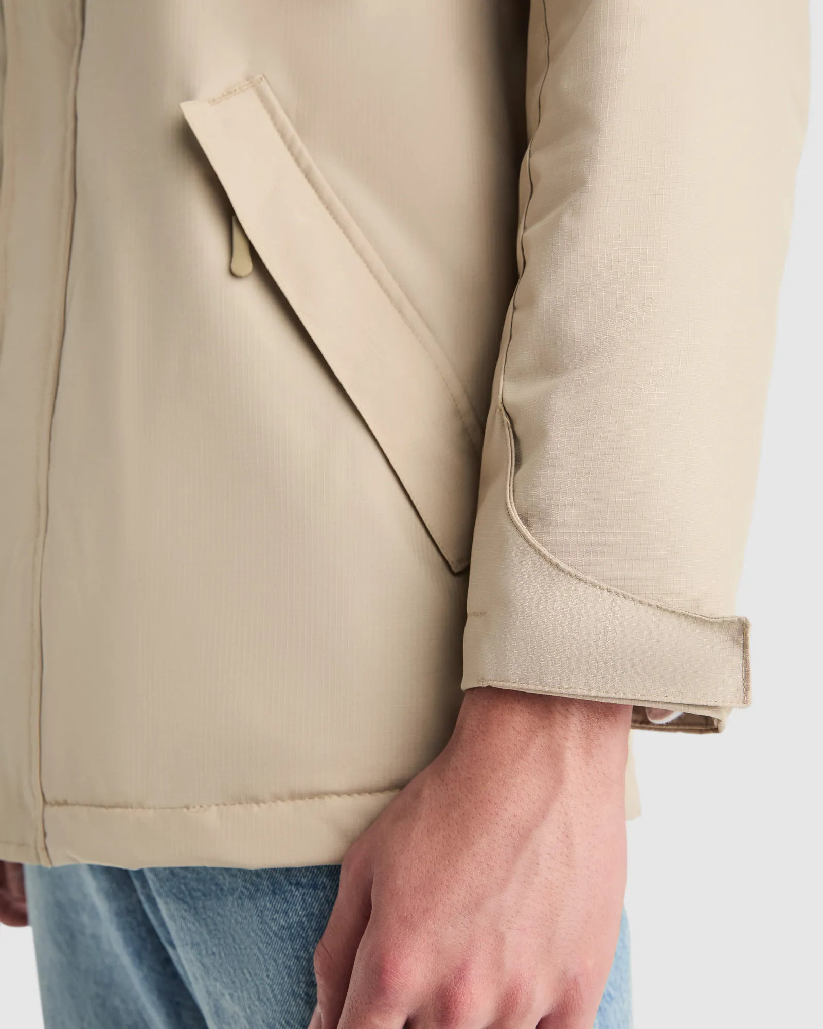 Parka Roly America, Sabbia Scuro, dettaglio 3