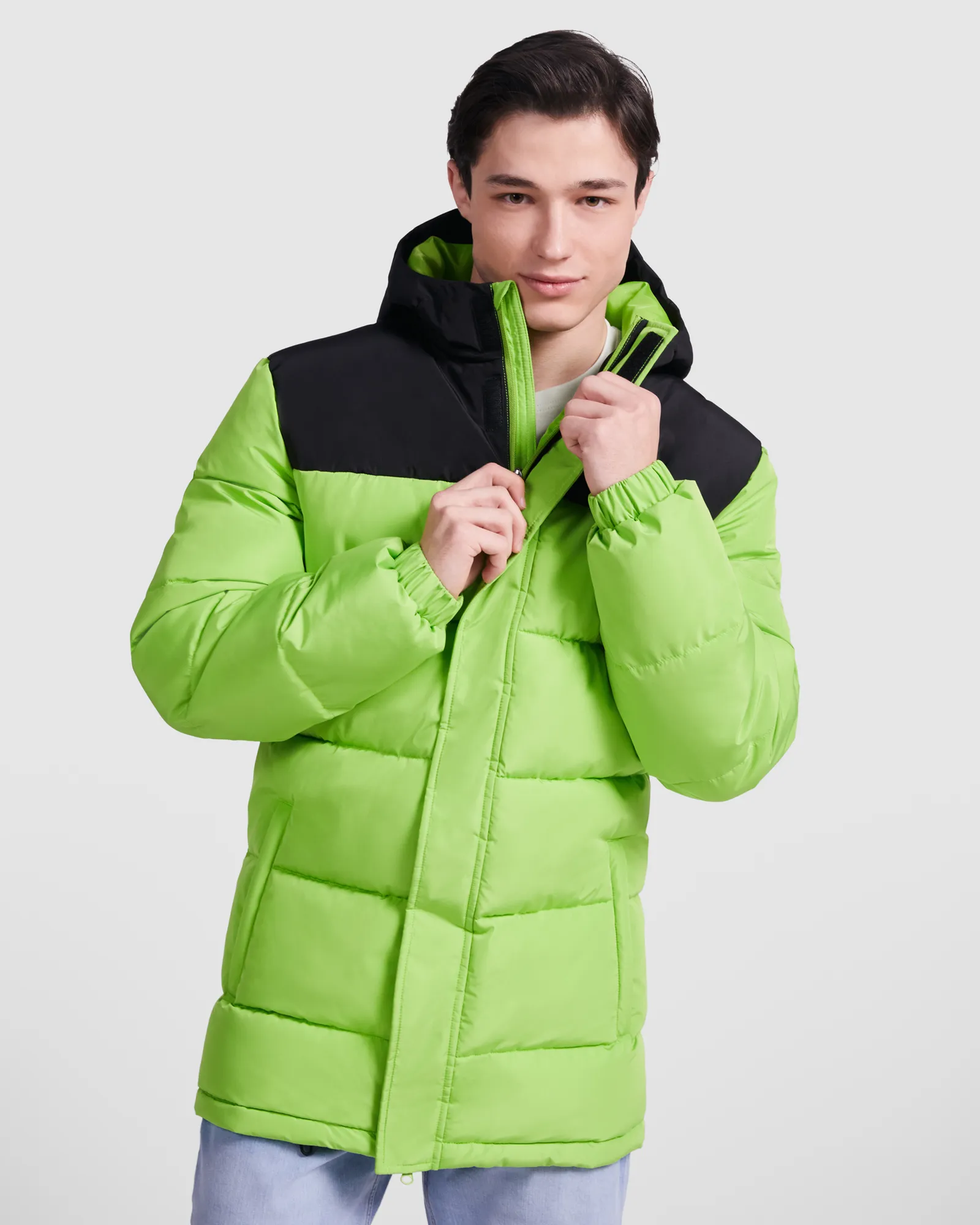 Parka Roly Tallin, Lime/Nero