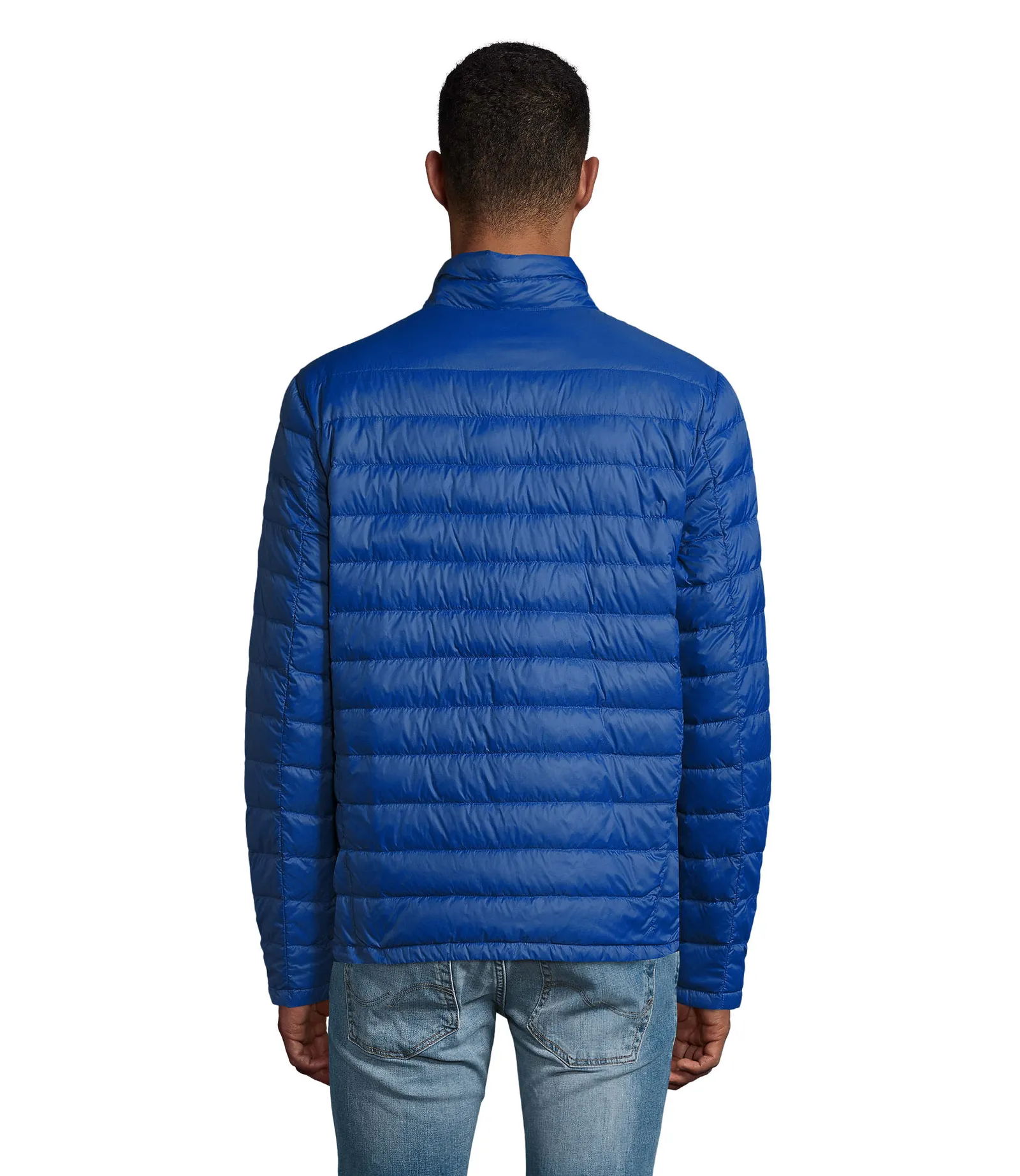 Giubbotto SOL'S Wilson Men, Royal blue, su modello, retro
