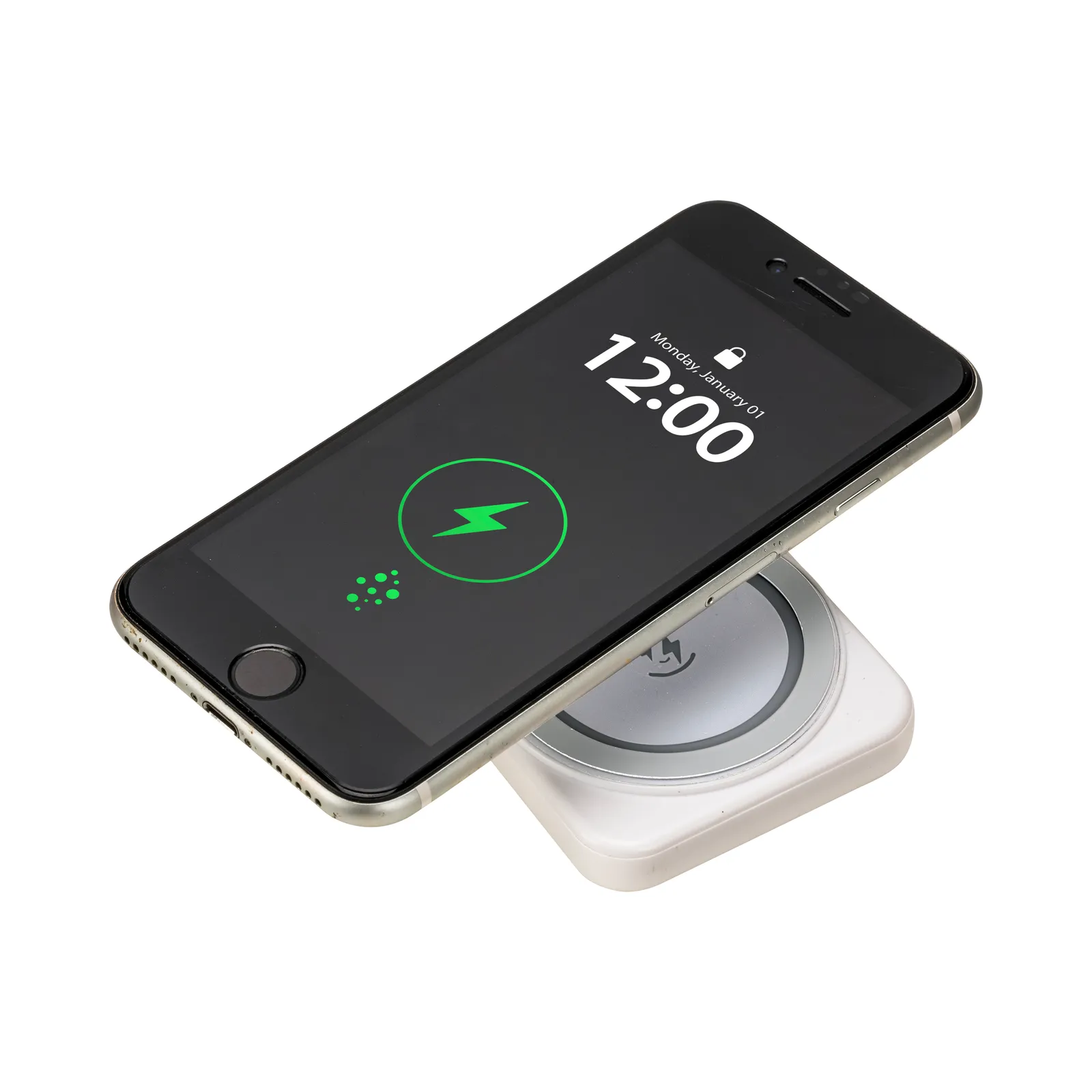 Power bank magnetica R-ABS 25411 Bianco dettaglio 1