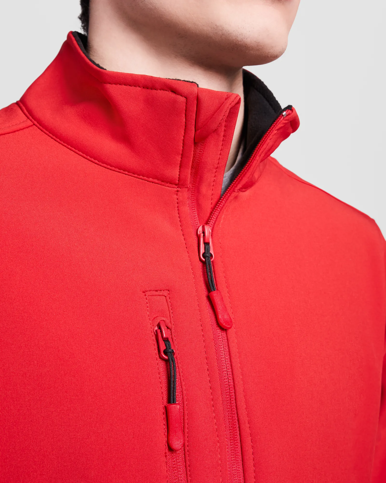 Softshell Roly Nebraska, Rosso, dettaglio 4