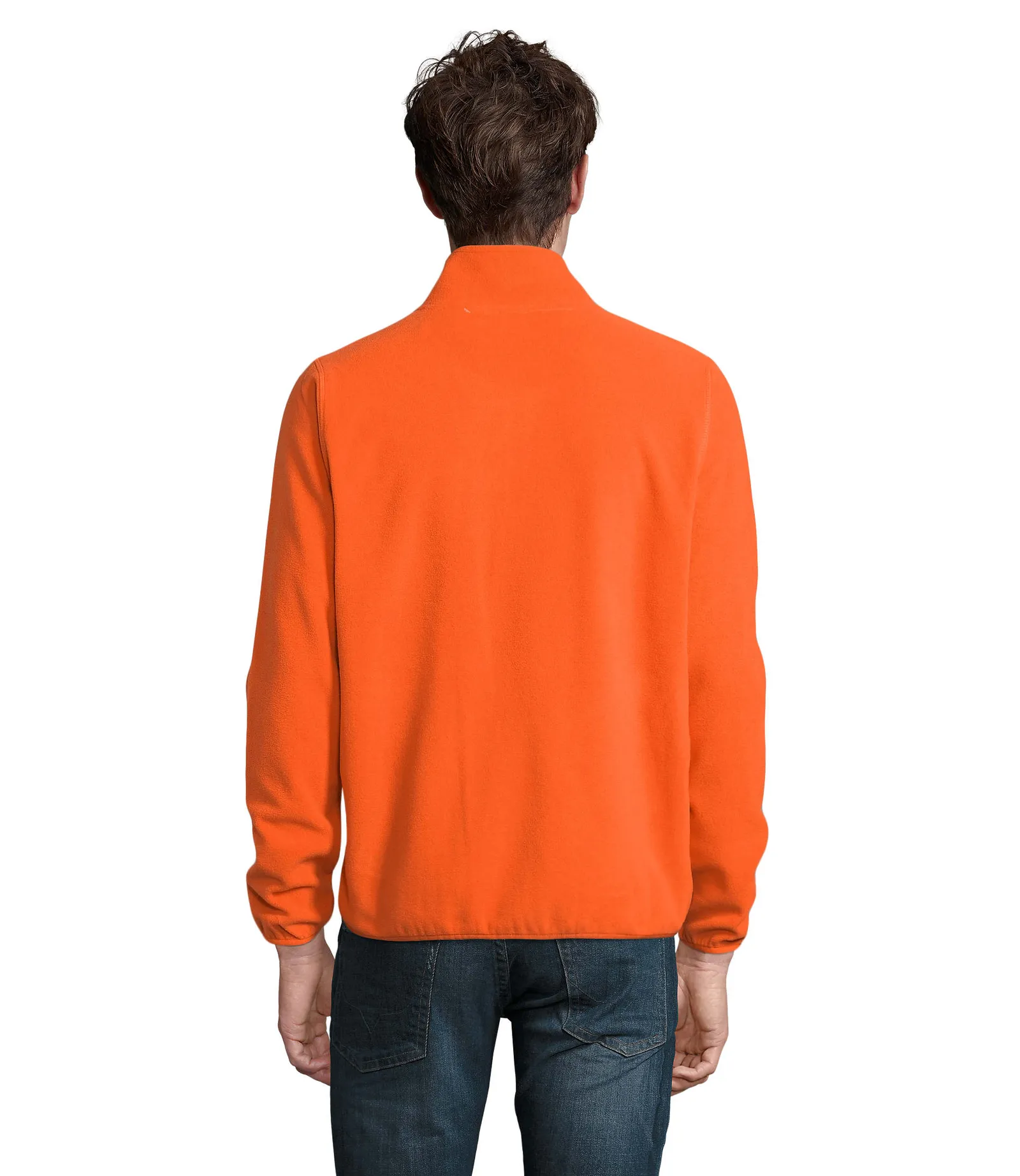 Pile SOL'S Factor Men, Orange, su modello, retro