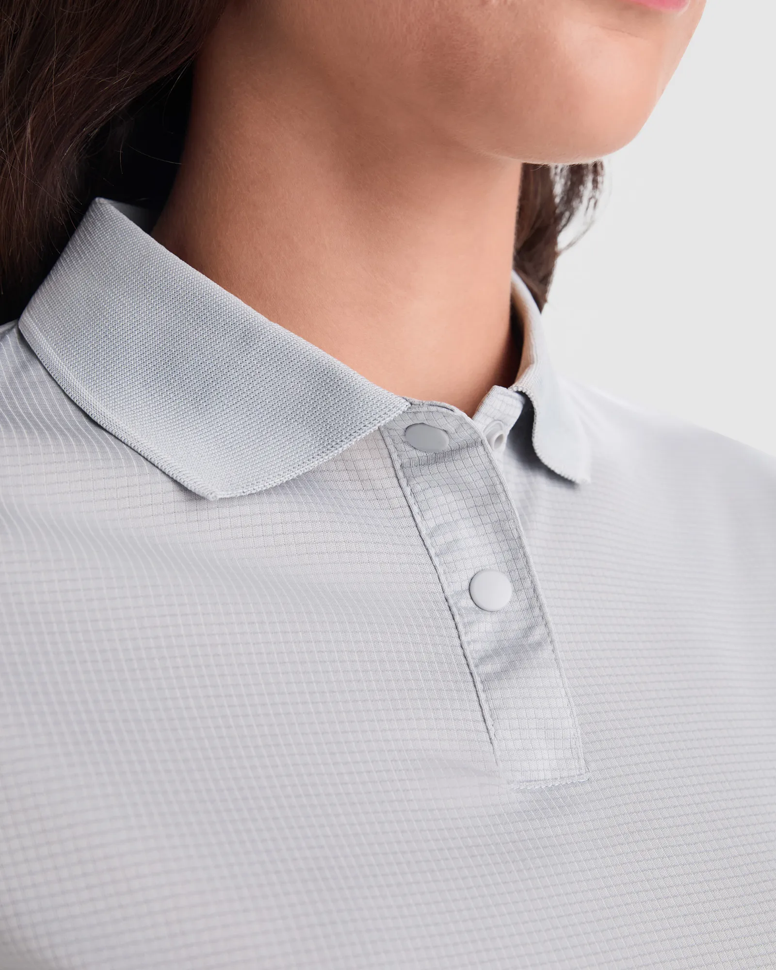 Polo tecnica Roly Tormo Woman, Gris, dettaglio 3