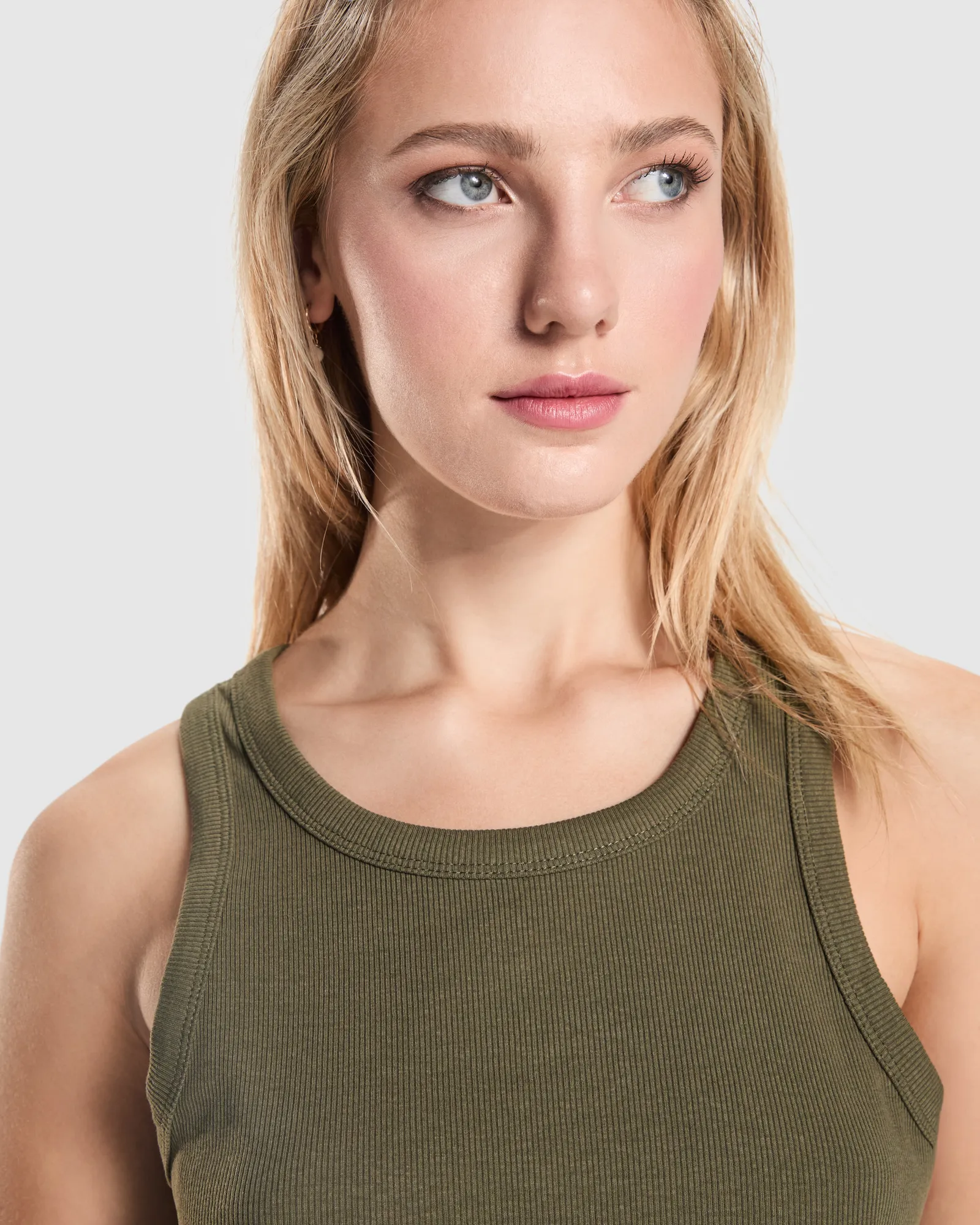 Canotta Roly Dribe, Verde Militar Scuro, dettaglio 2