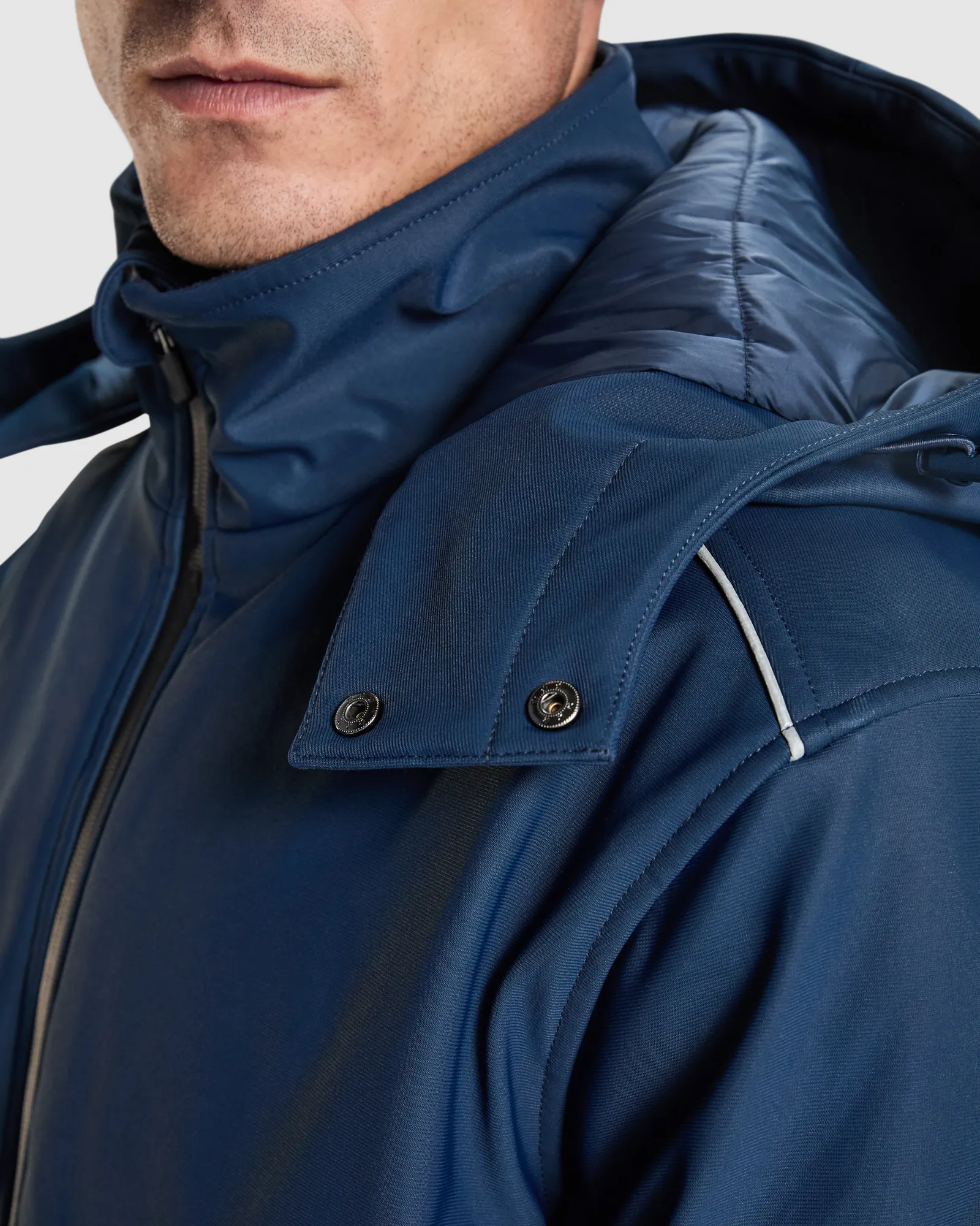 Parka Roly Emin, Blu Navy, dettaglio 3