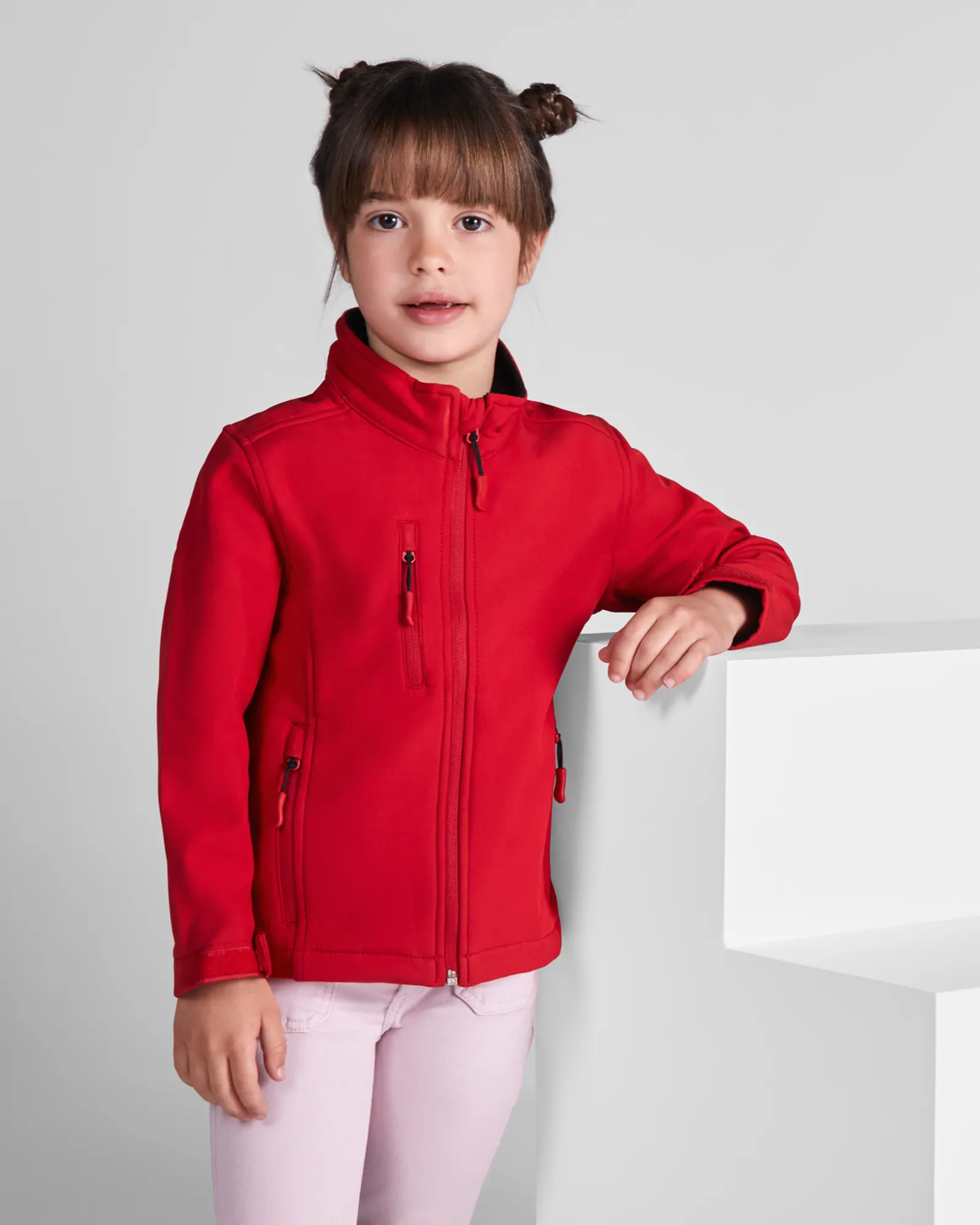 Softshell Roly Nebraska, Rosso, dettaglio