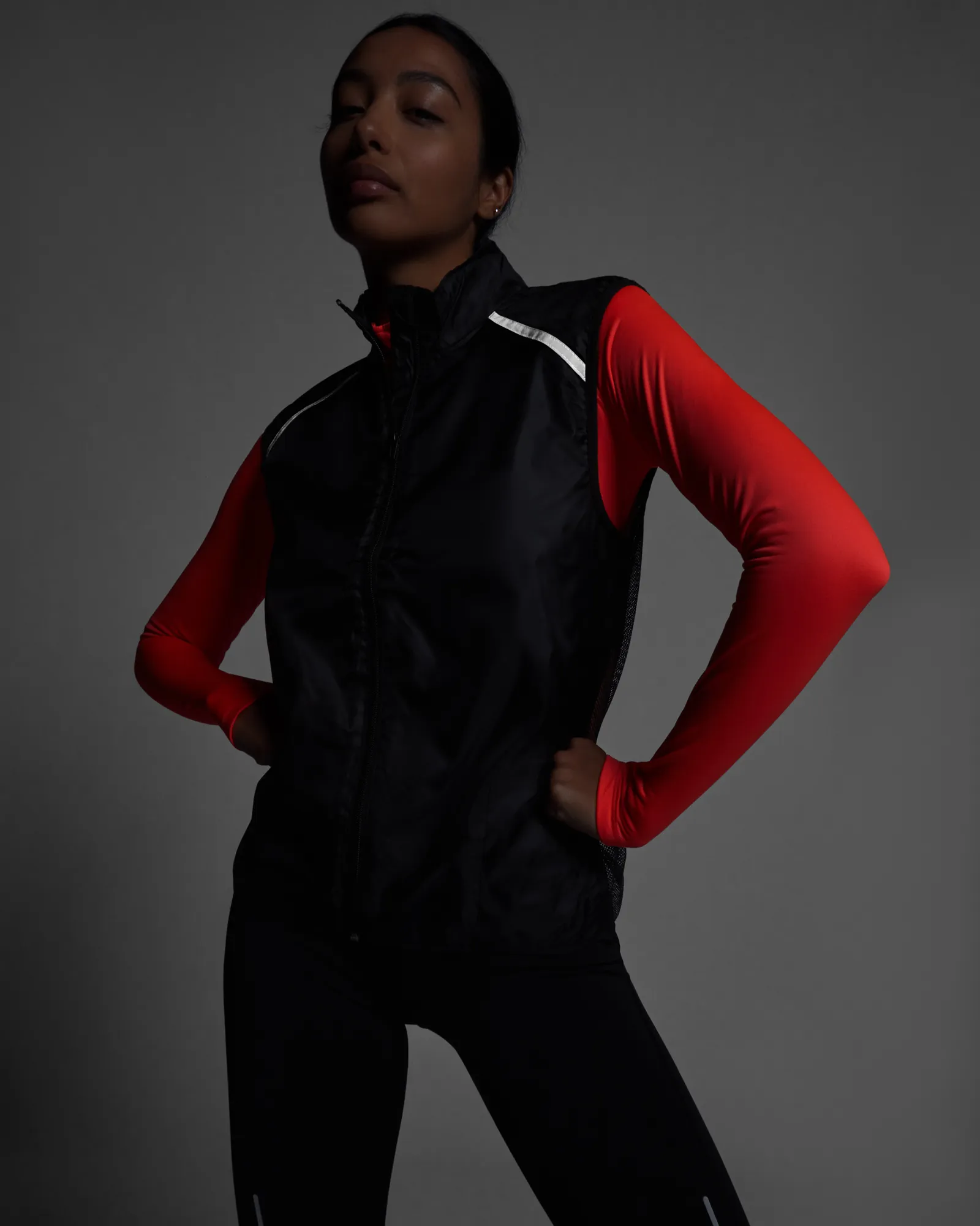 Gilet Roly Jannu, Nero, dettaglio 5