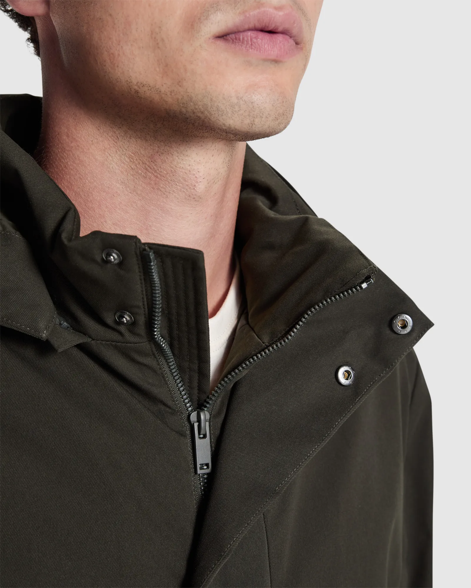 Parka Roly Dome, Nero, dettaglio 3