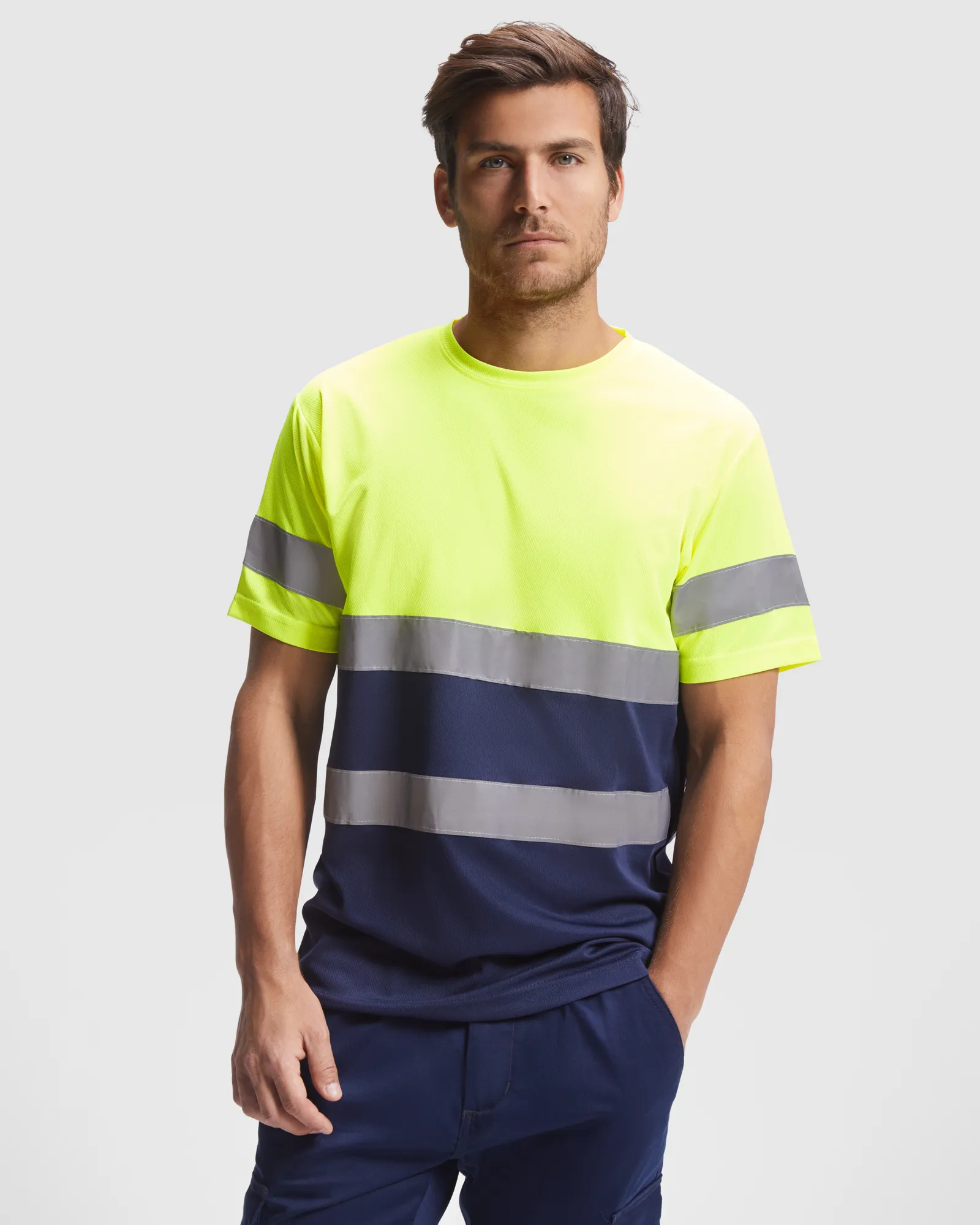 Delta HV9310 Blu Navy/Giallo Fluor