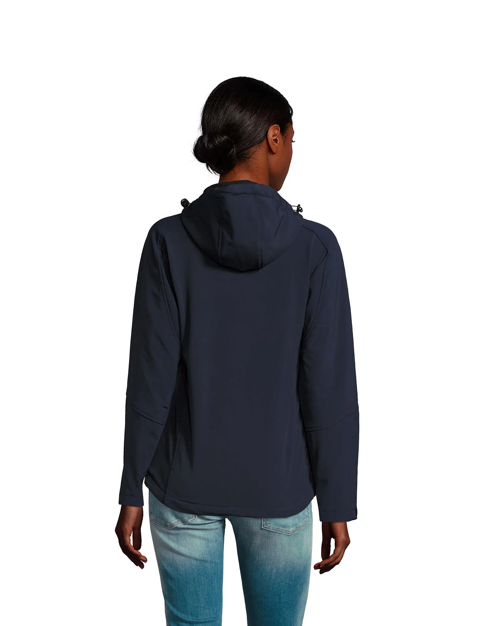 Softshell SOL'S Replay Women, French navy, su modello, retro