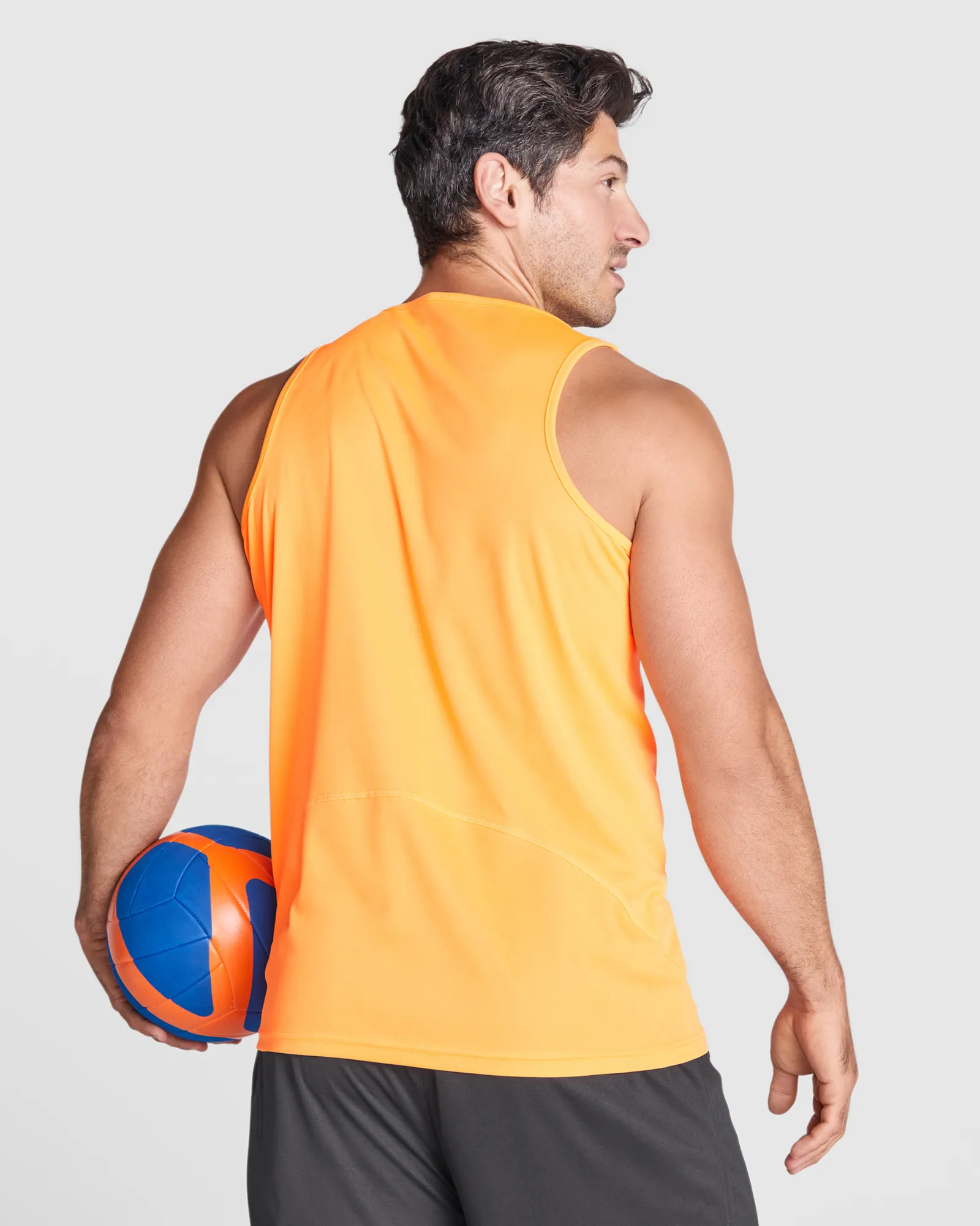 Canotta Roly Andre, Arancione Fluo, dettaglio 3
