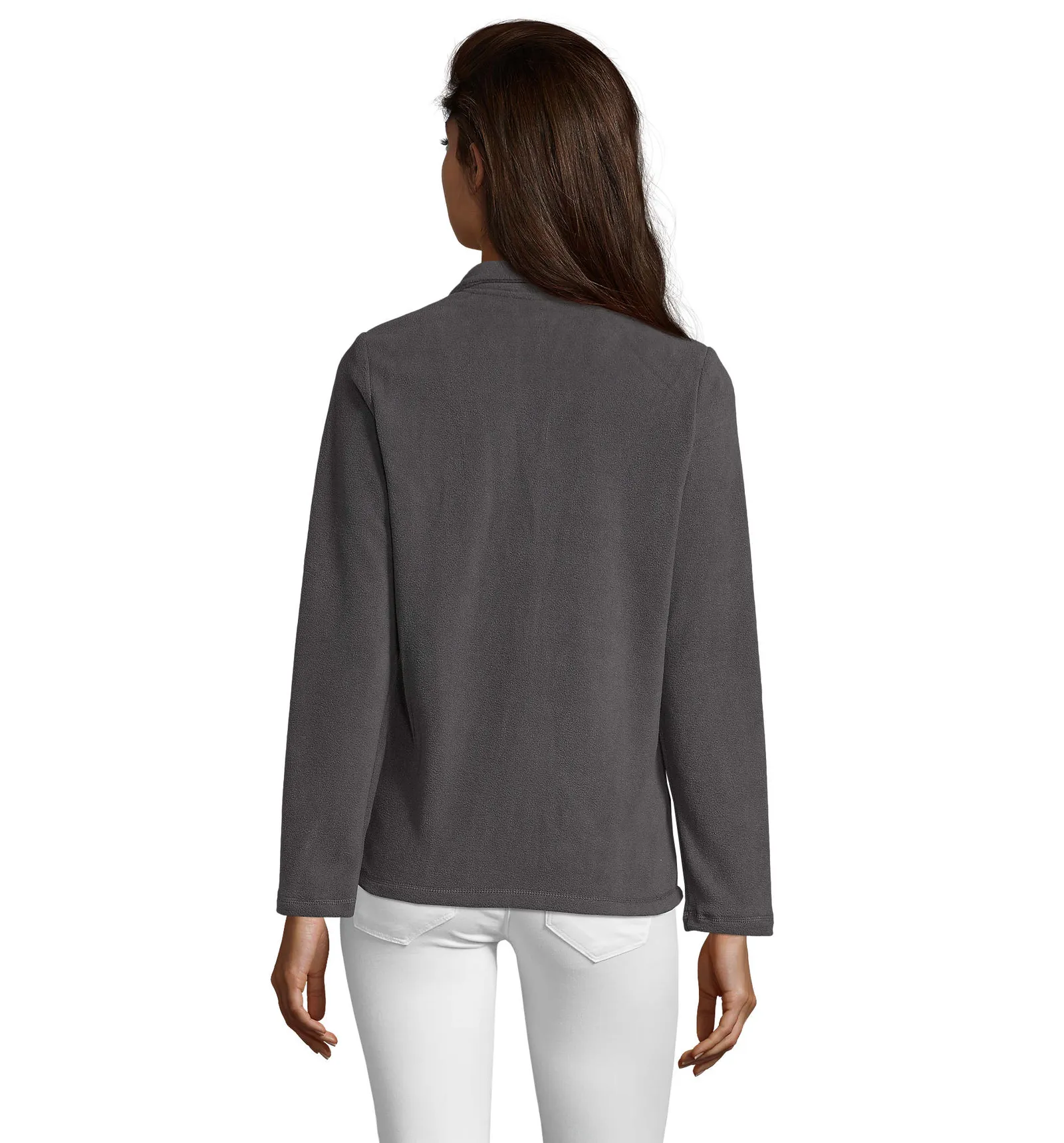 Pile SOL'S Norman Women, Charcoal grey, su modello, retro