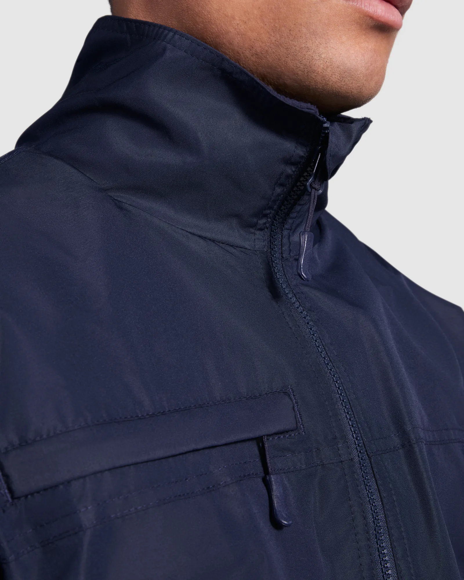 Giubbotto Roly Yukon, Blu Navy, dettaglio 2