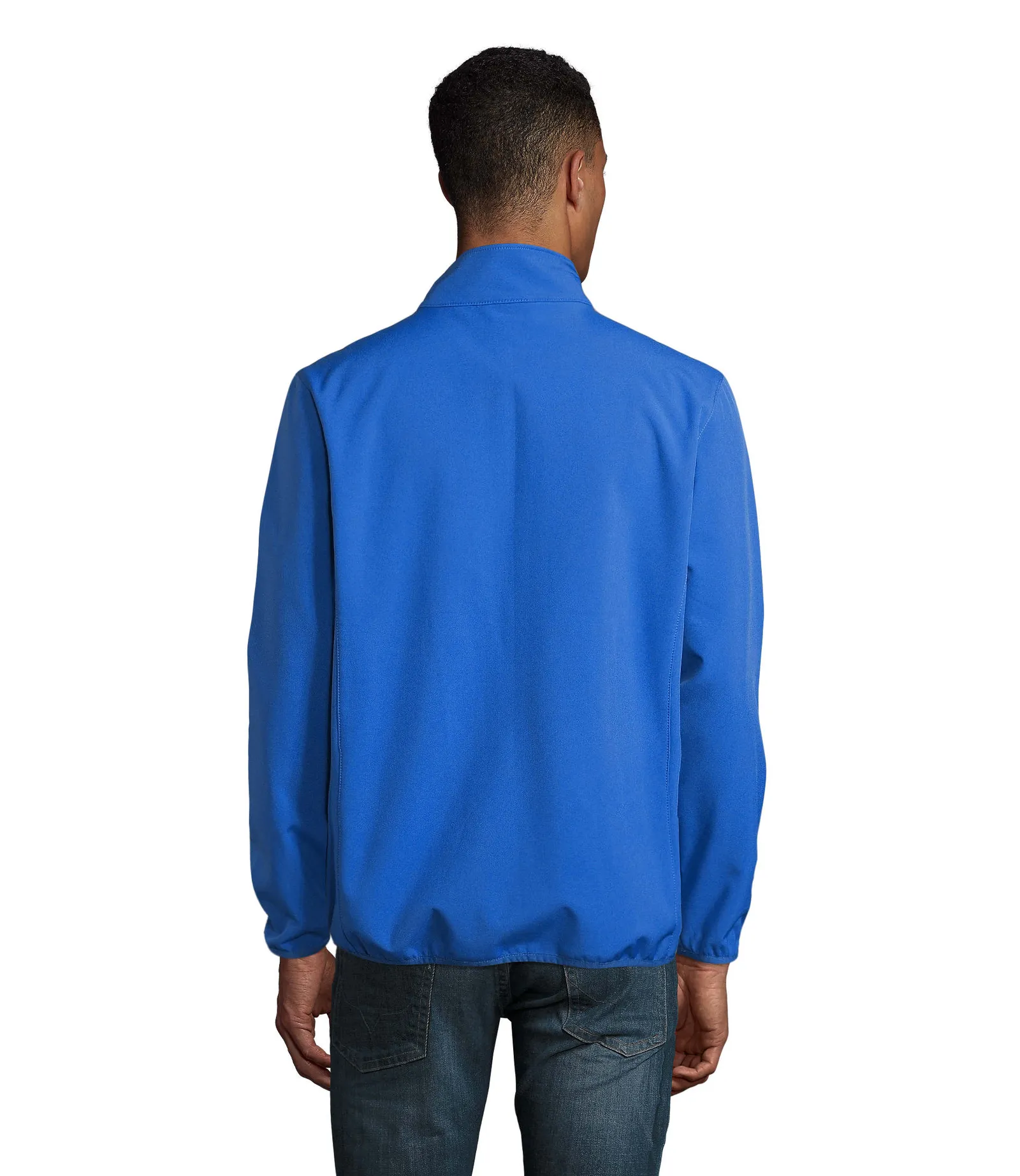Softshell SOL'S Falcon Men, Royal blue, su modello, retro