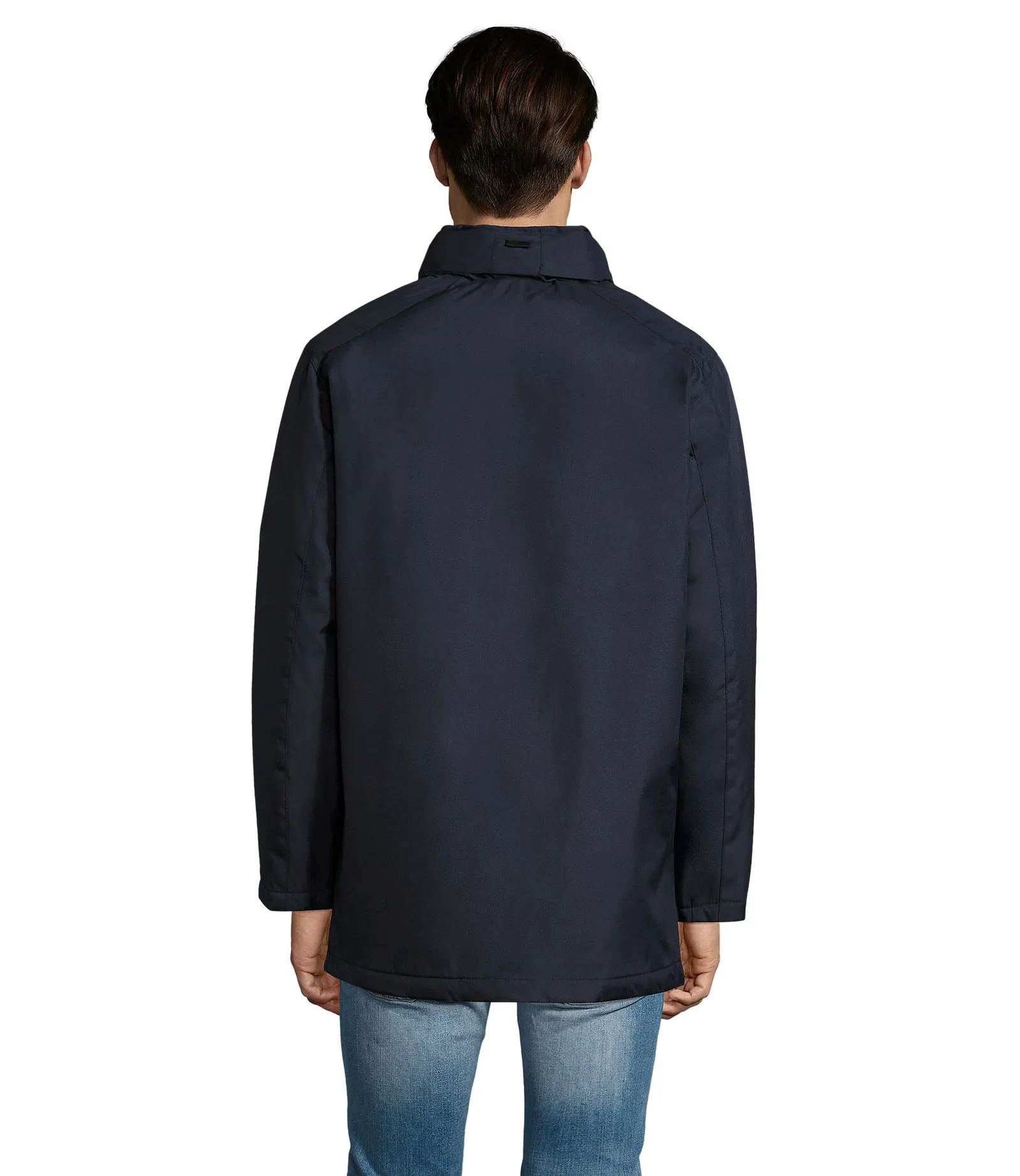 Parka SOL'S Robyn, French navy, su modello, retro