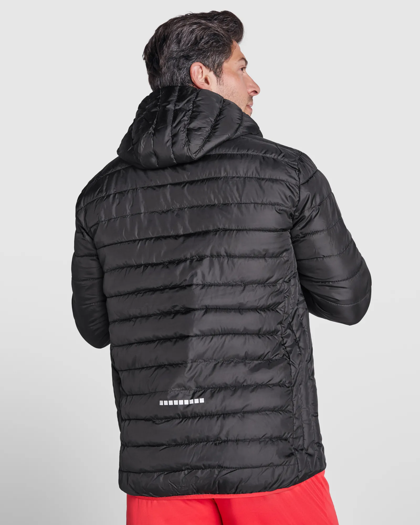 Giubbotto Roly Norway Sport, Nero/Rosso, dettaglio 3
