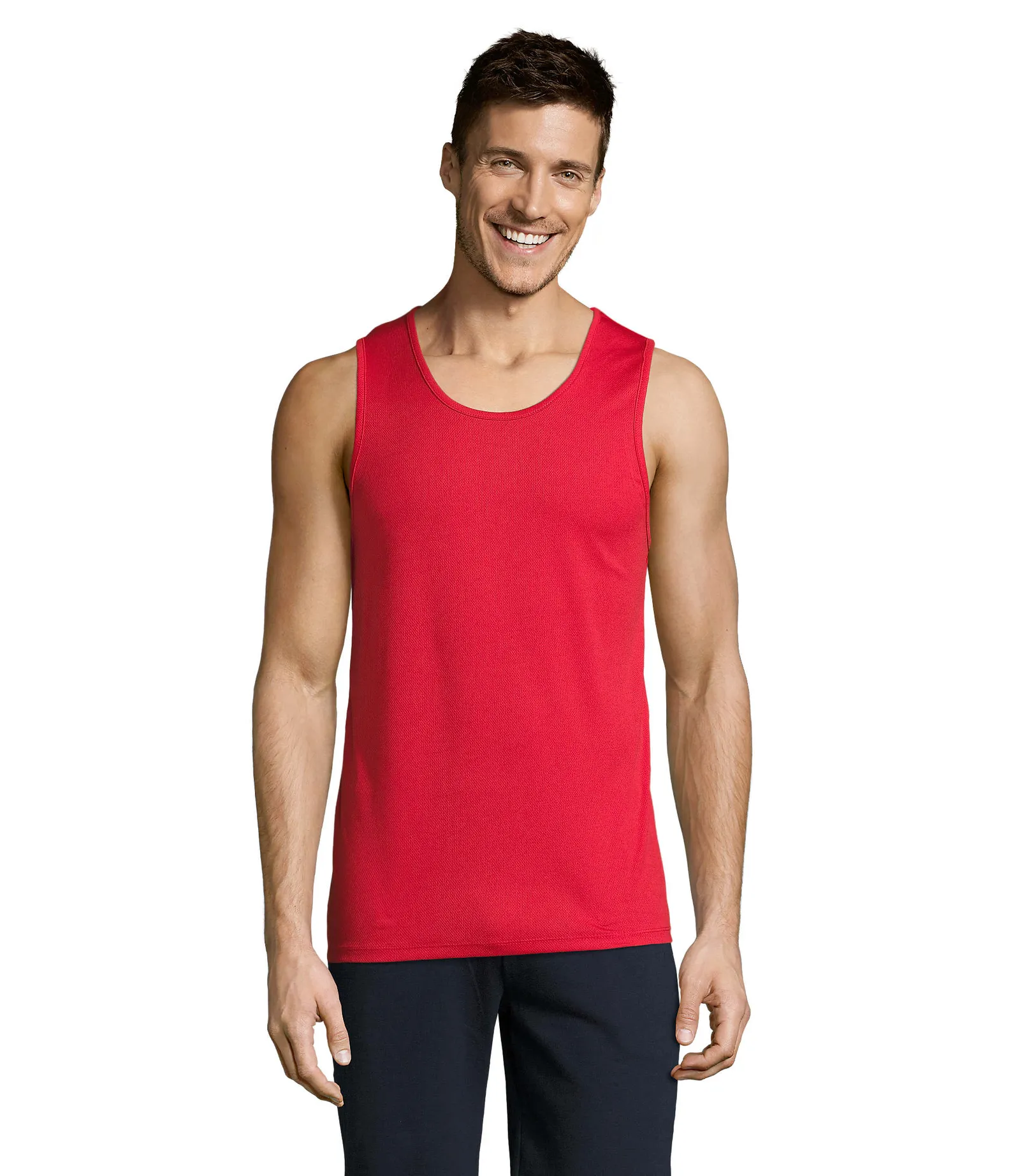 Sporty TT Men Rosso indossata fronte
