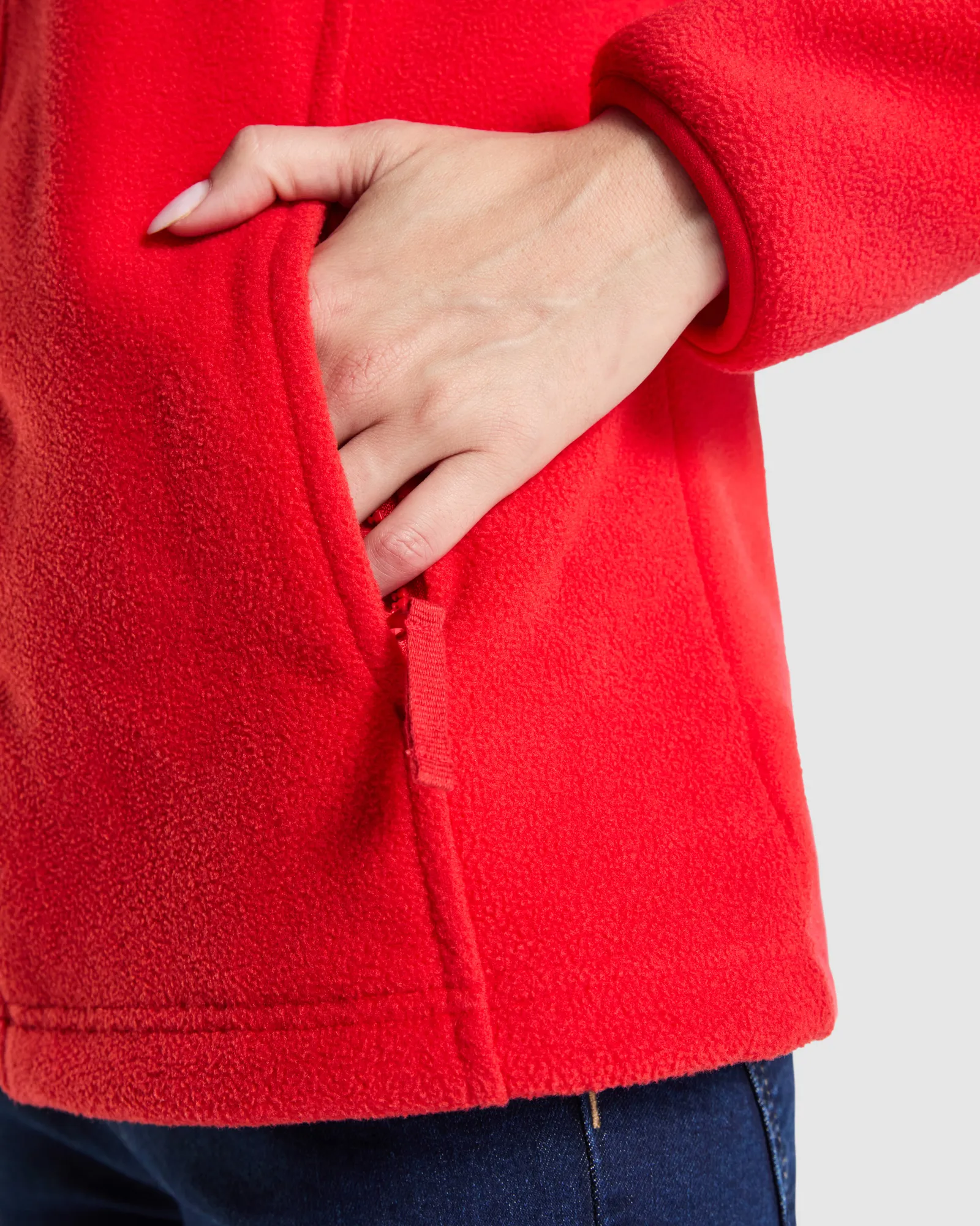 Pile Roly New Artic Woman, Rosso, dettaglio 3