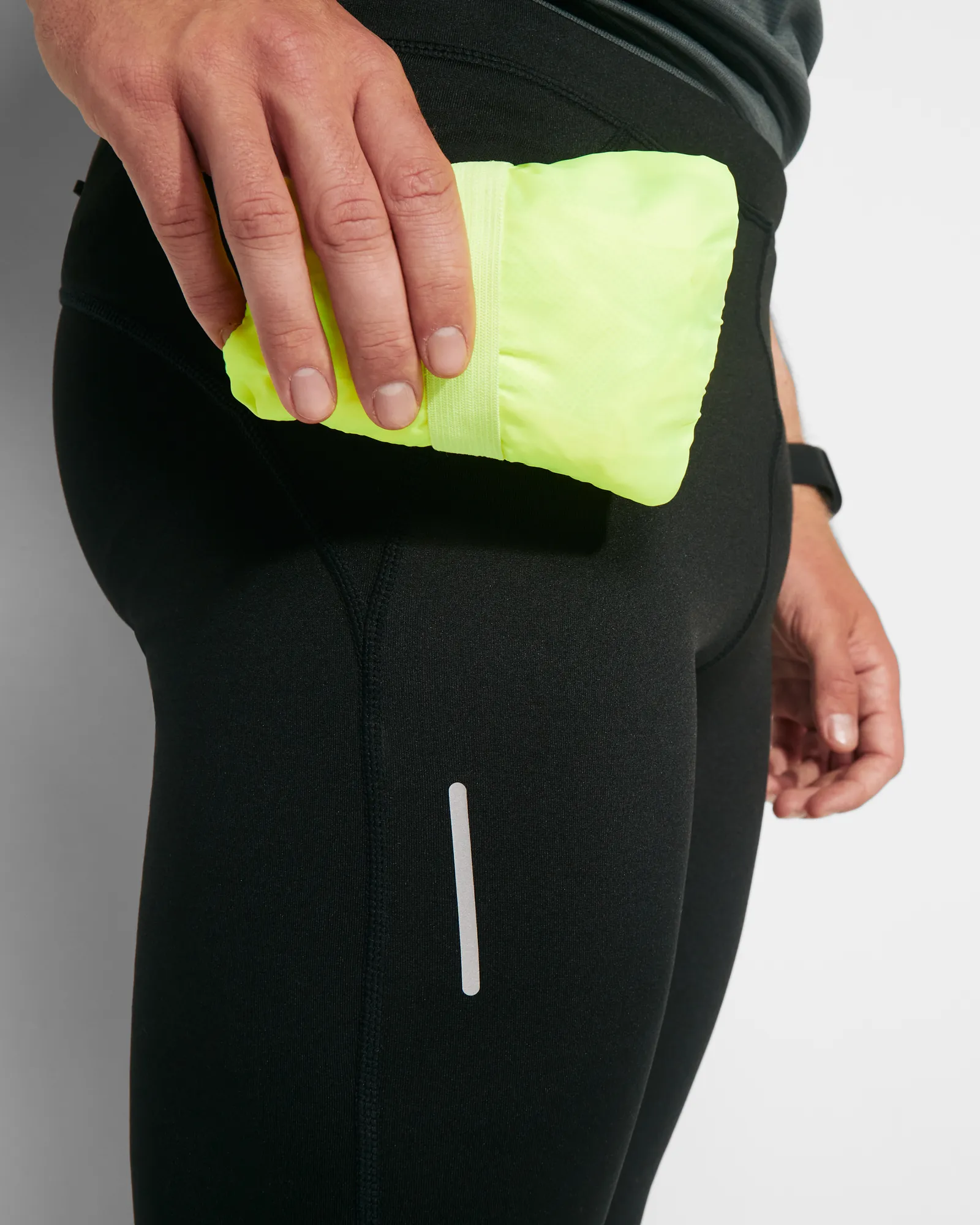 Gilet Roly Jannu, Giallo Fluo, dettaglio 3