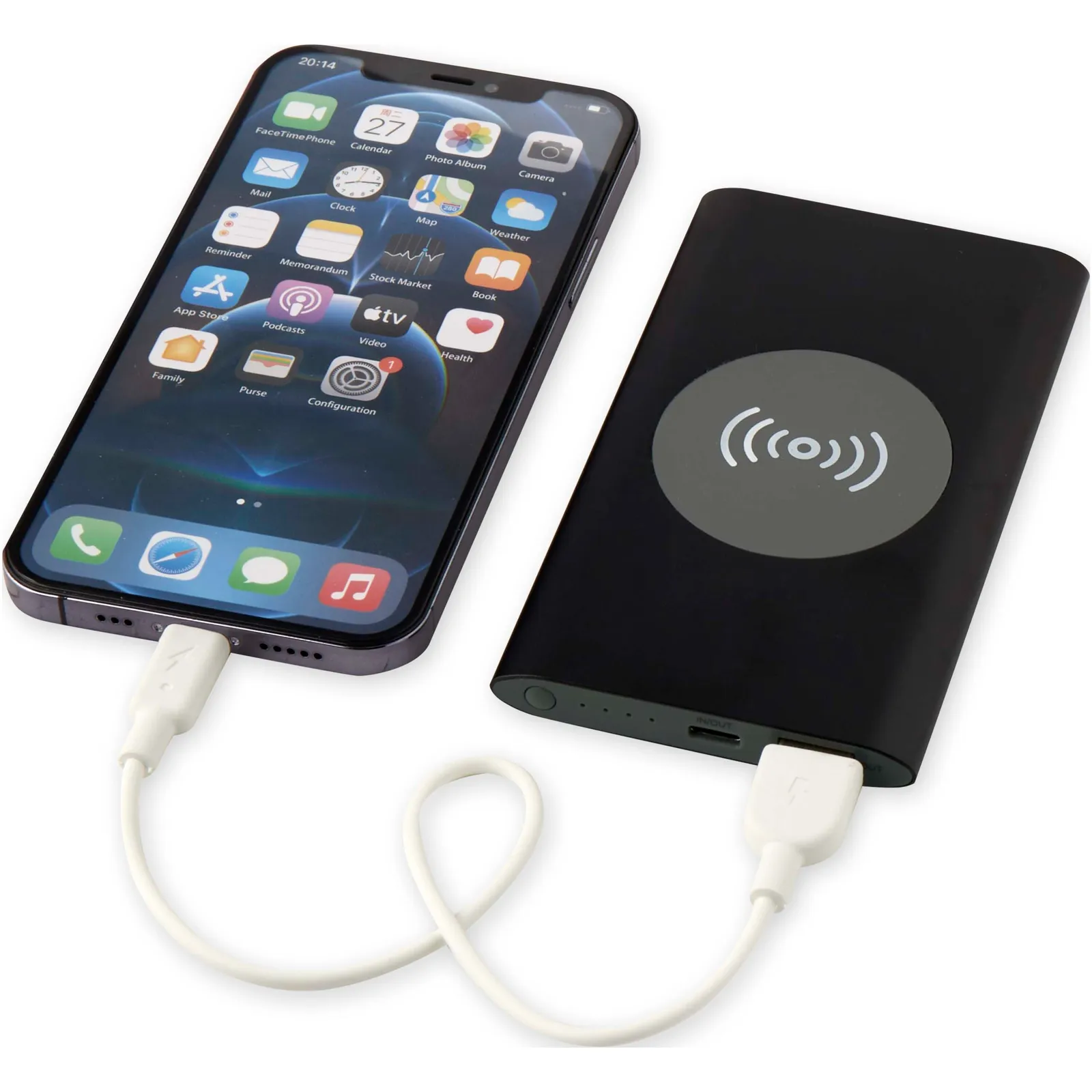 Powerbank Type C 124384 Nero dettaglio 2