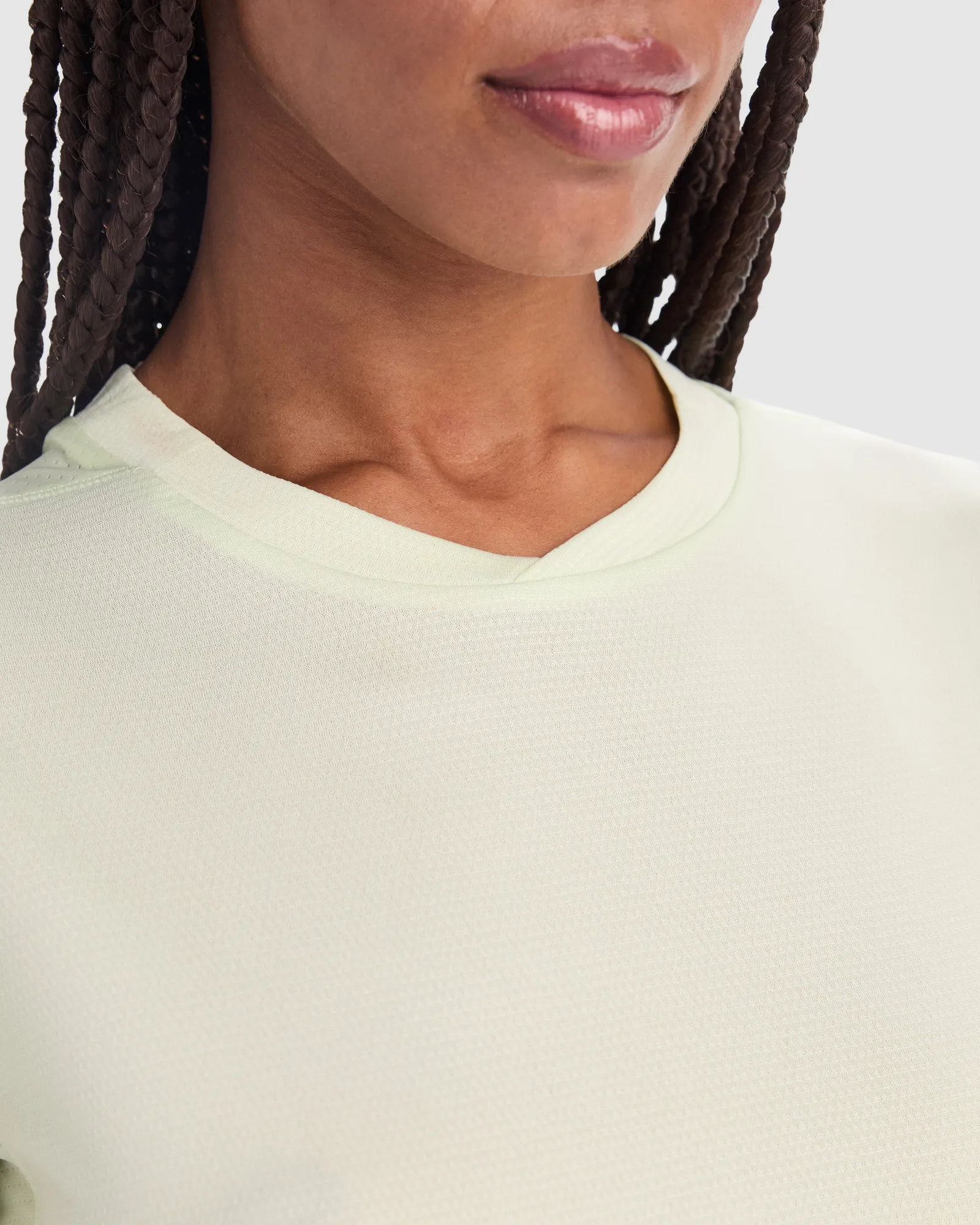 T-shirt tecnica Roly Slam Woman, Verde Mist, dettaglio 2