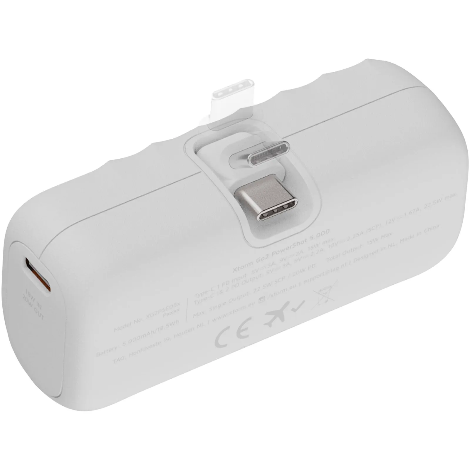 Powerbank W 124601 — dettaglio costruzione