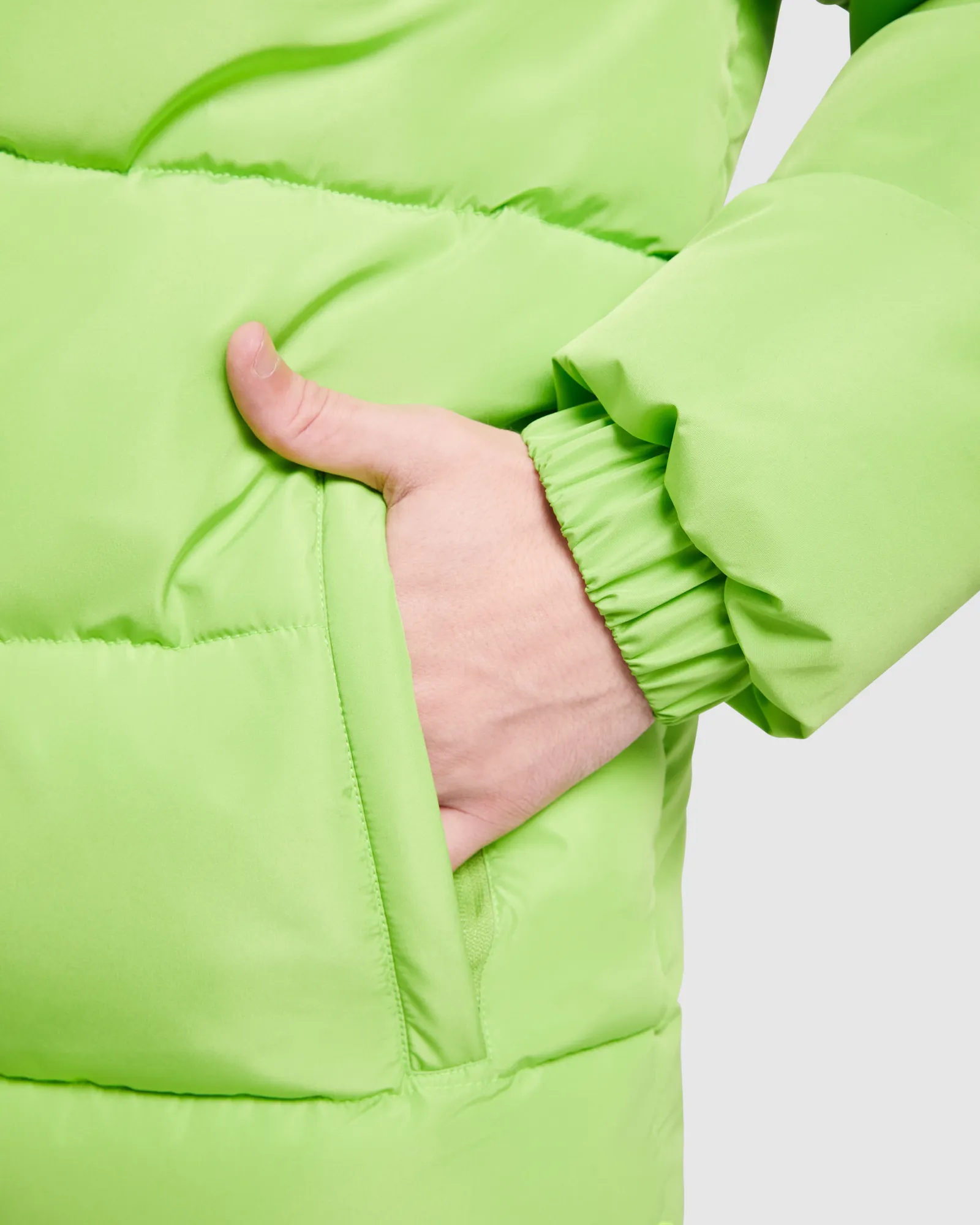 Parka Roly Tallin, Lime/Nero, dettaglio 5
