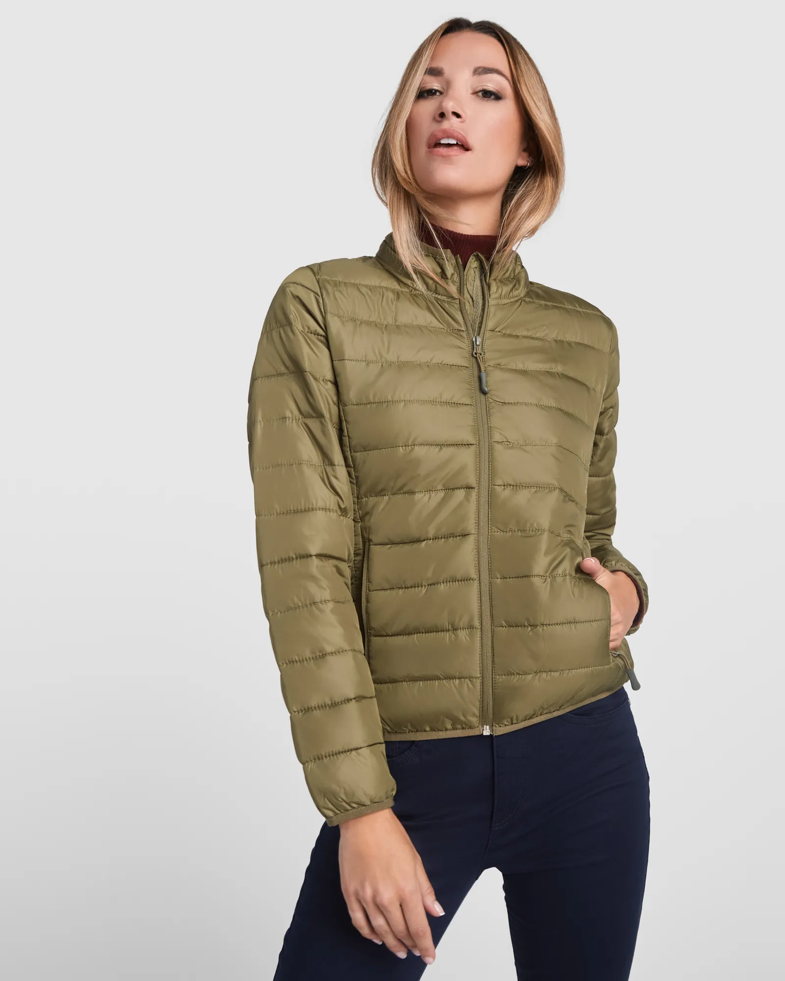 Giubbotto Roly Finland Woman, Verde Militare